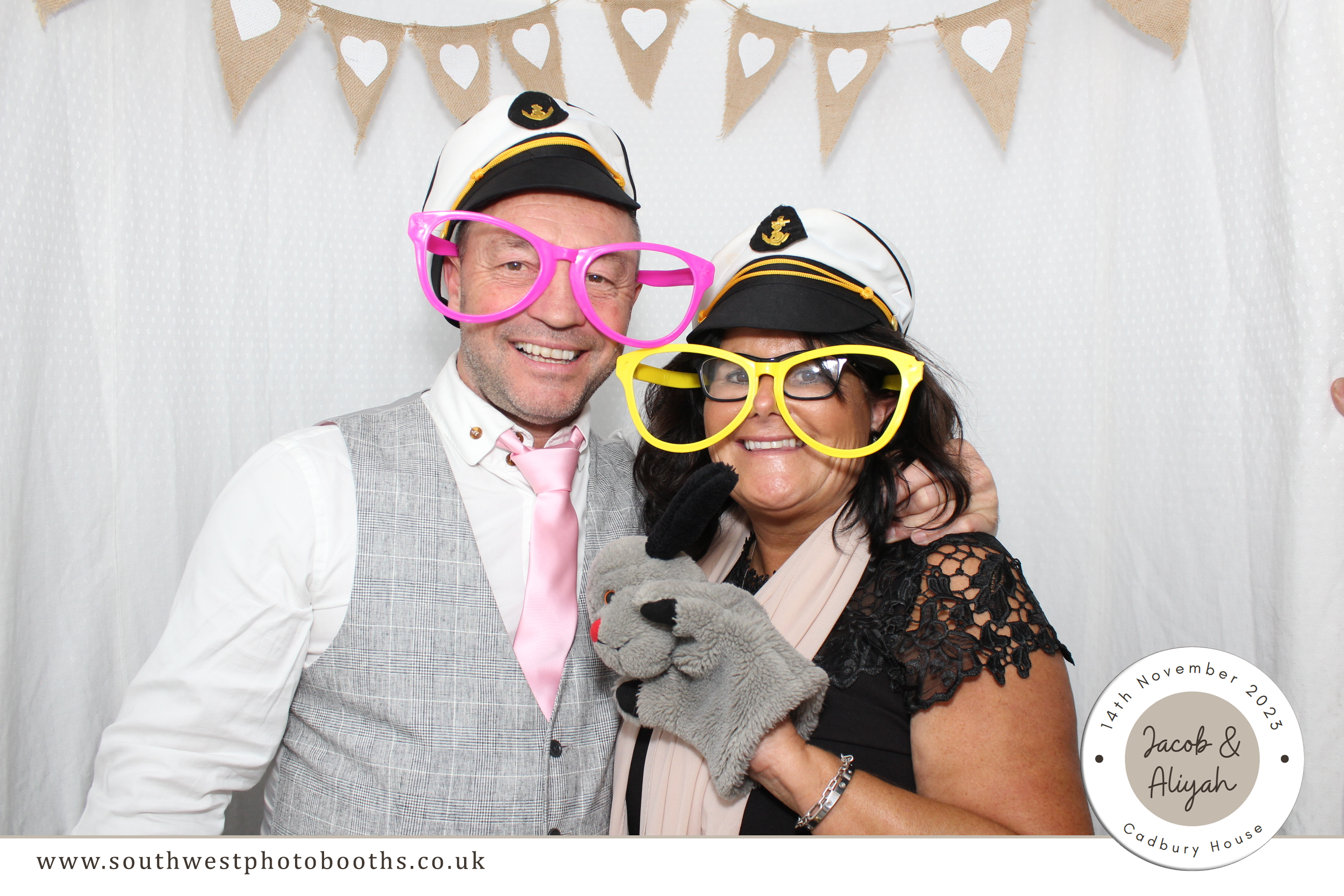 Jacob & Aliyah | View more photos from the event at gallery.southwestphotobooths.co.uk/u/SWPB/Jacob-Aliyah