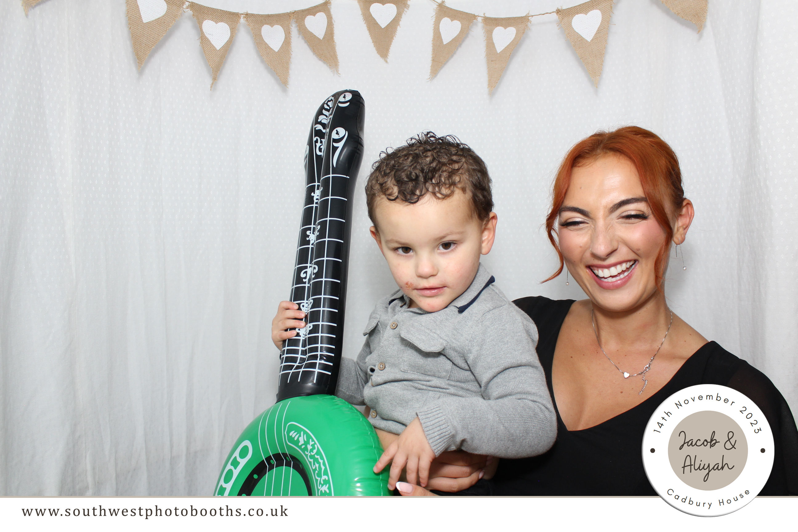 Jacob & Aliyah | View more photos from the event at gallery.southwestphotobooths.co.uk/u/SWPB/Jacob-Aliyah