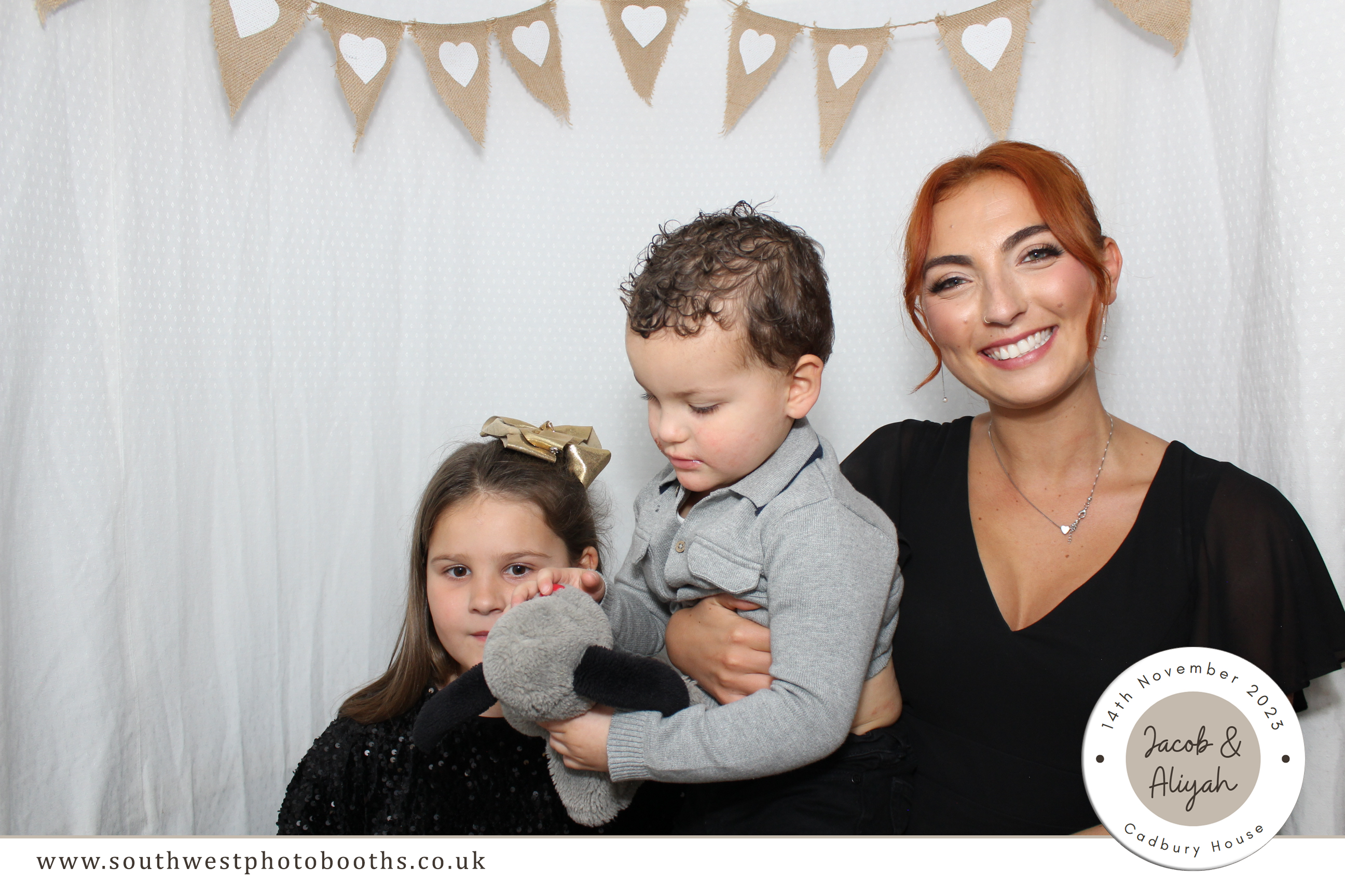 Jacob & Aliyah | View more photos from the event at gallery.southwestphotobooths.co.uk/u/SWPB/Jacob-Aliyah