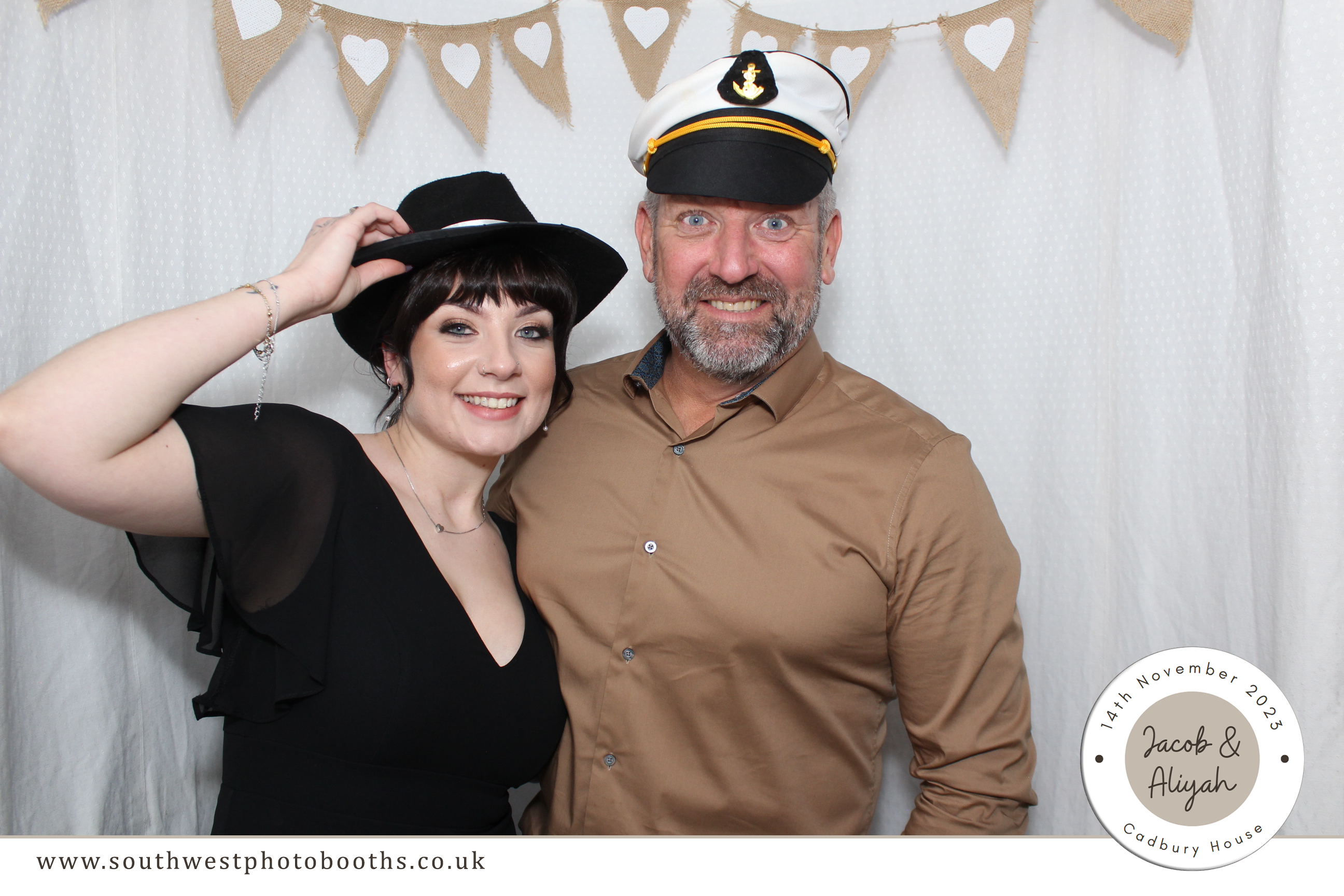 Jacob & Aliyah | View more photos from the event at gallery.southwestphotobooths.co.uk/u/SWPB/Jacob-Aliyah