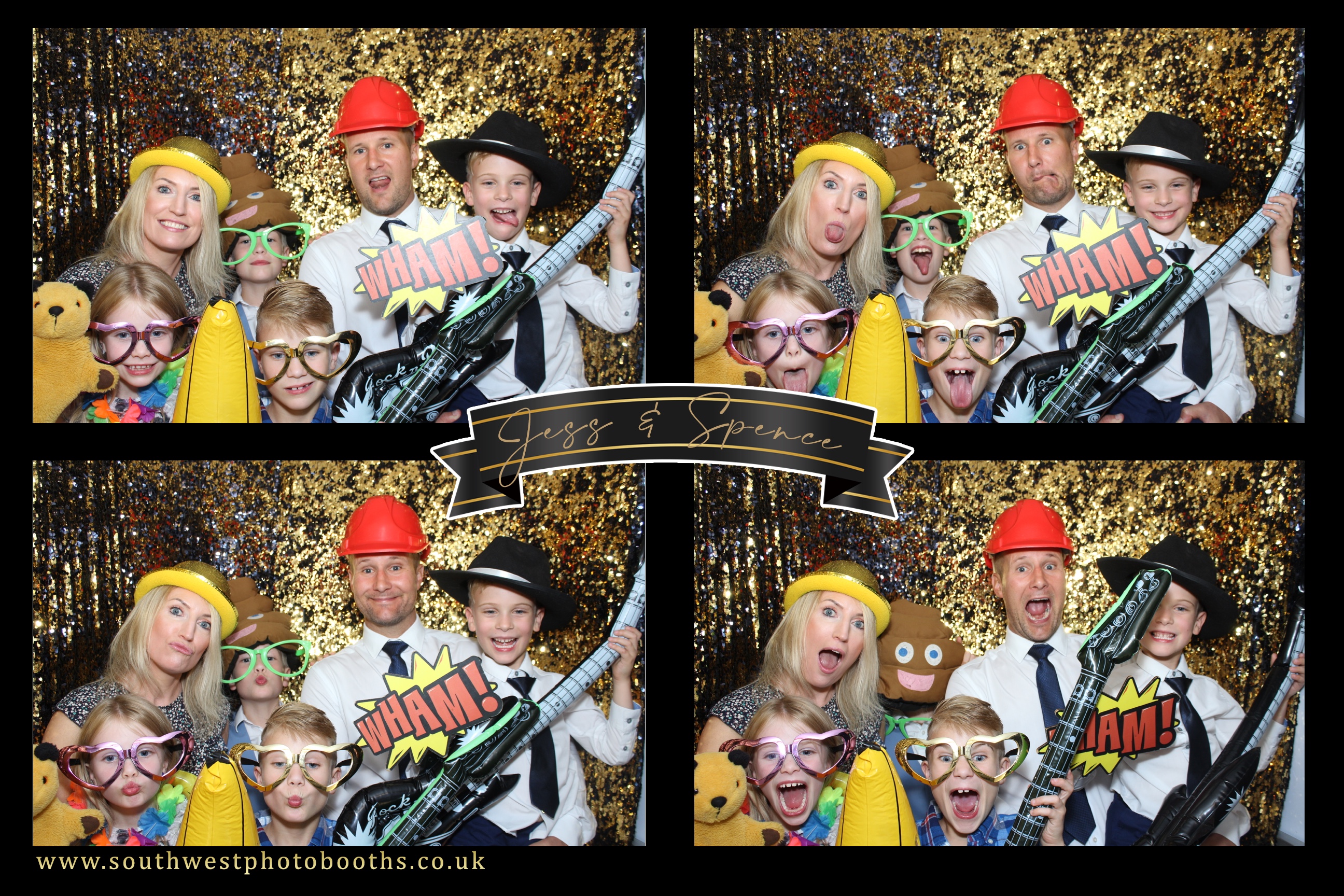 Jess and Spence | View more photos from the event at gallery.southwestphotobooths.co.uk/u/SWPB/Jess-and-Spence