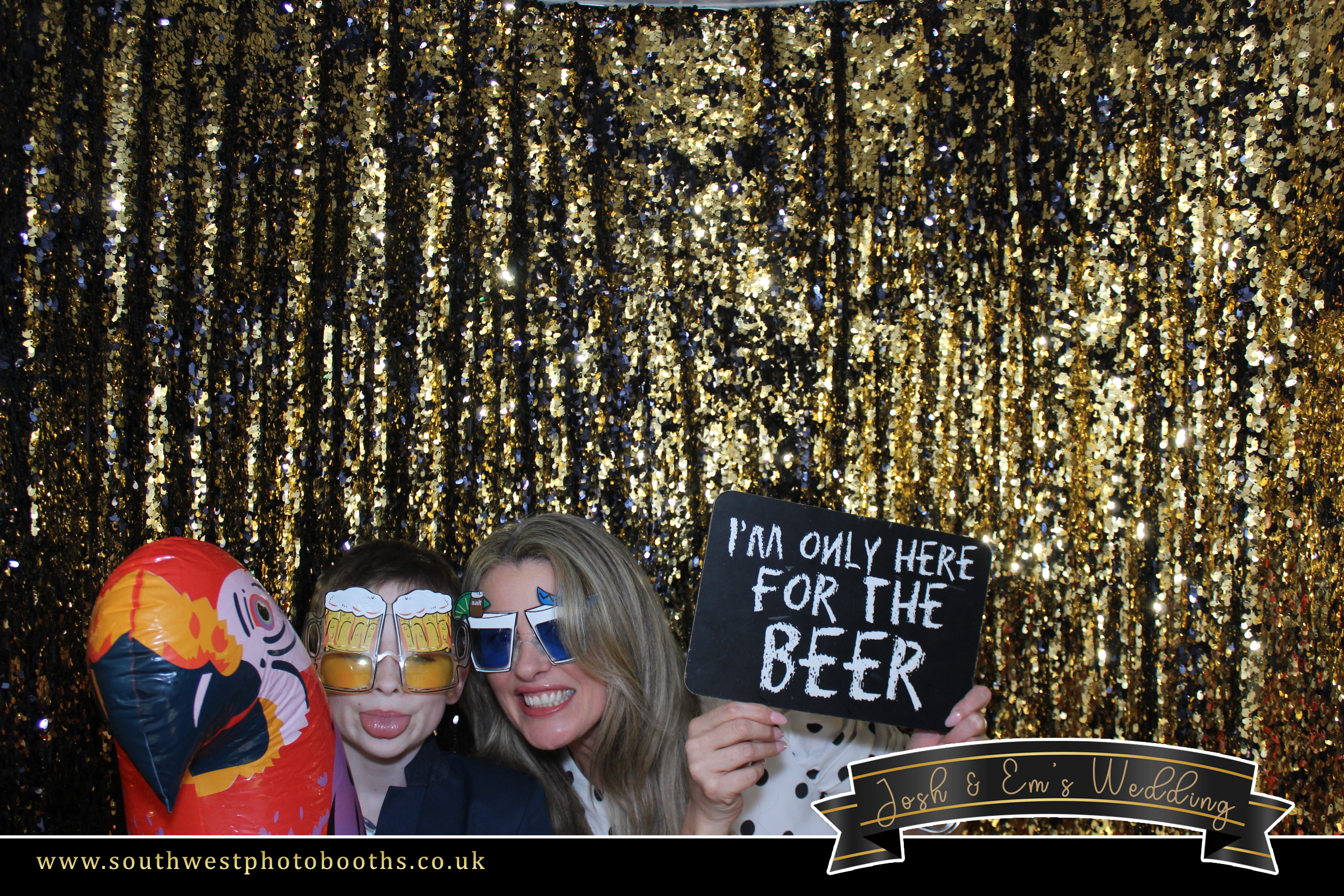 Josh & Em's Wedding | View more photos from the event at gallery.southwestphotobooths.co.uk/u/SWPB/Josh-Ems-Wedding