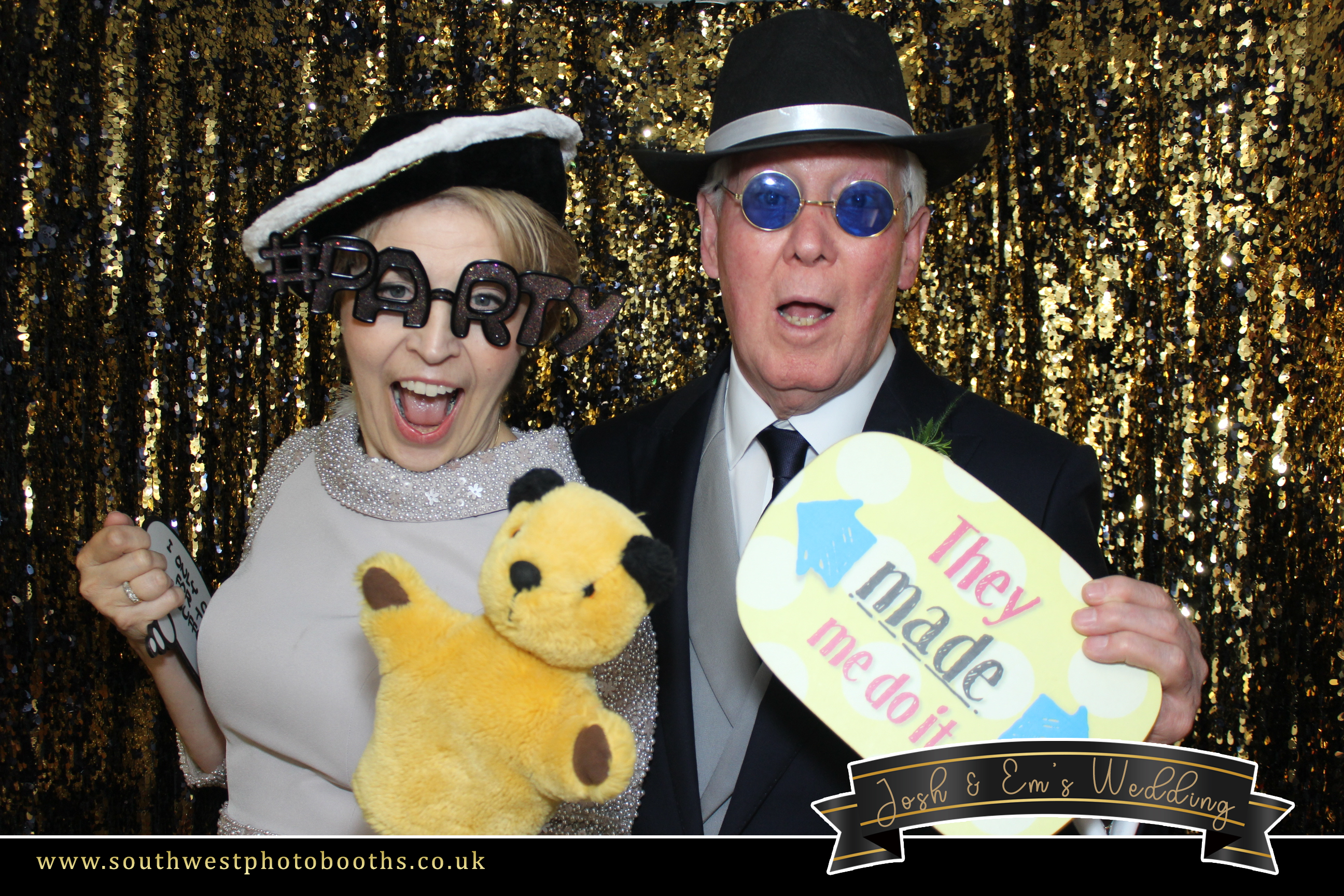Josh & Em's Wedding | View more photos from the event at gallery.southwestphotobooths.co.uk/u/SWPB/Josh-Ems-Wedding