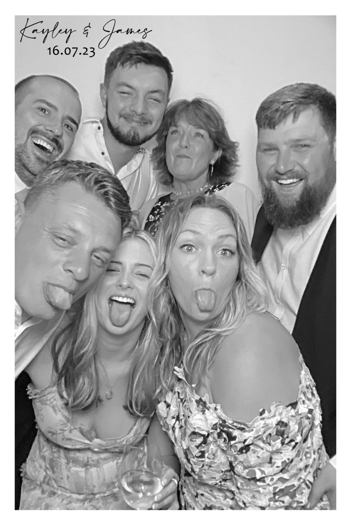 Kayley and James | View more photos from the event at gallery.southwestphotobooths.co.uk/u/SWPB/Kayley-and-James