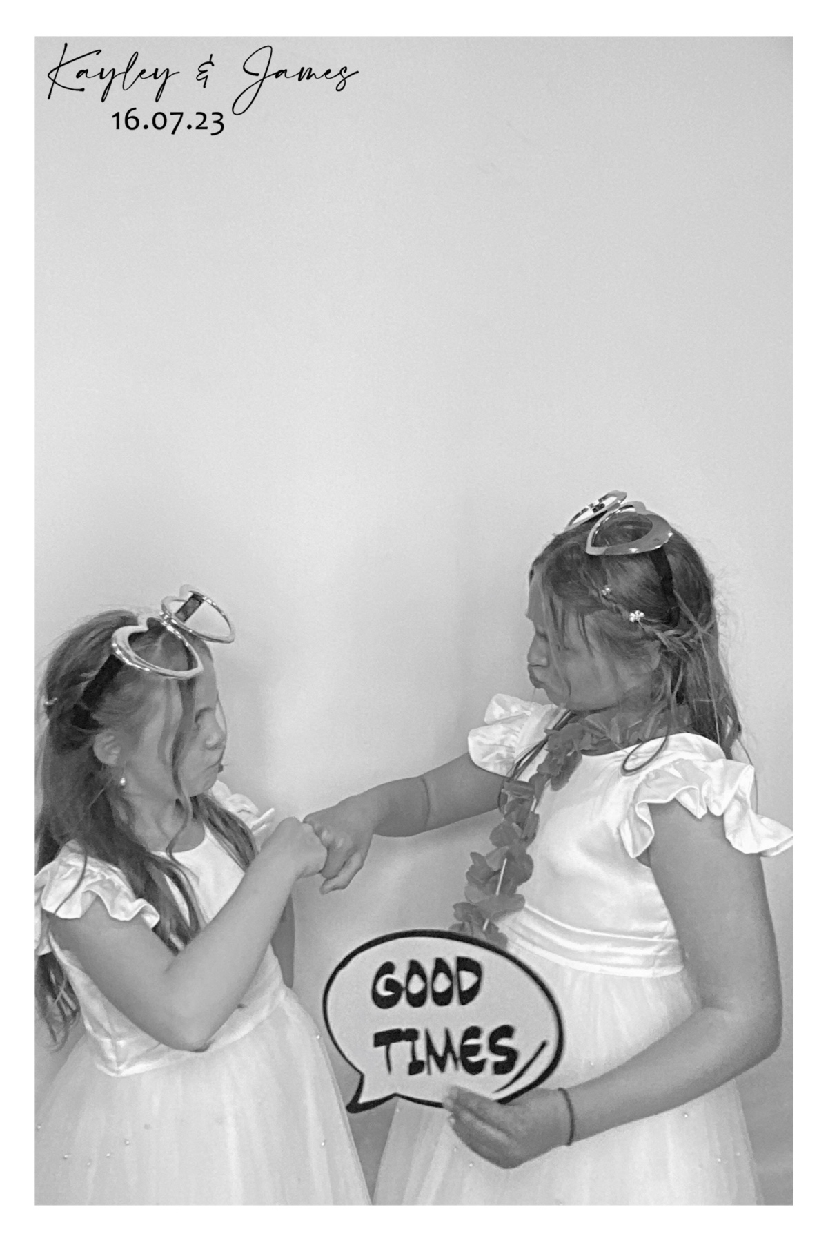 Kayley and James | View more photos from the event at gallery.southwestphotobooths.co.uk/u/SWPB/Kayley-and-James