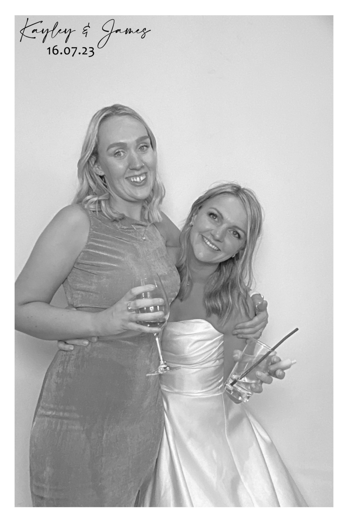 Kayley and James | View more photos from the event at gallery.southwestphotobooths.co.uk/u/SWPB/Kayley-and-James