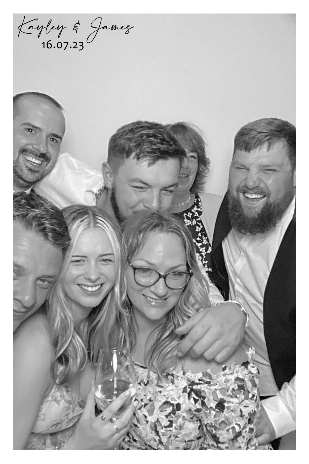 Kayley and James | View more photos from the event at gallery.southwestphotobooths.co.uk/u/SWPB/Kayley-and-James