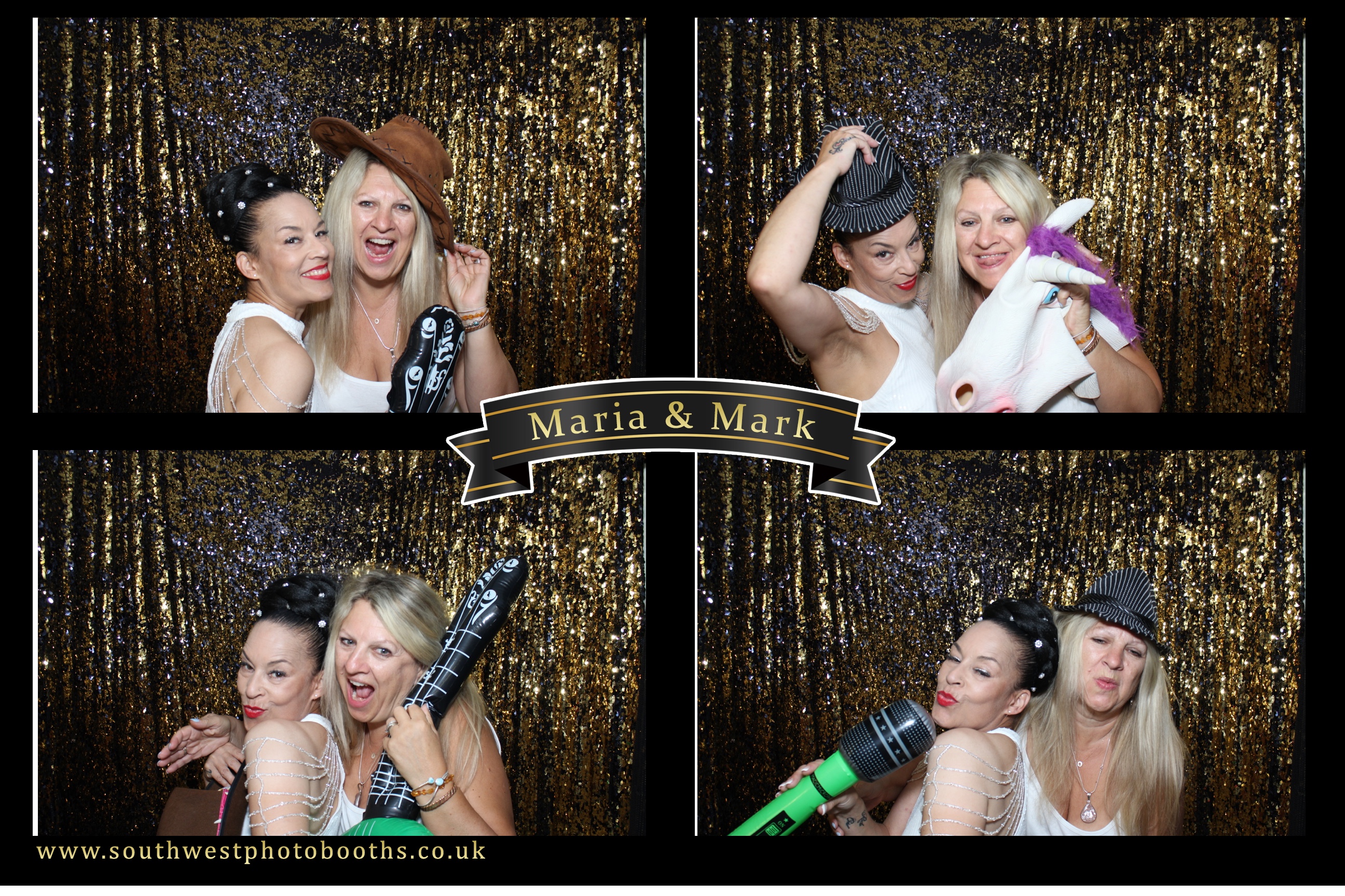 Maria and Mark | View more photos from the event at gallery.southwestphotobooths.co.uk/u/SWPB/Maria-and-Mark