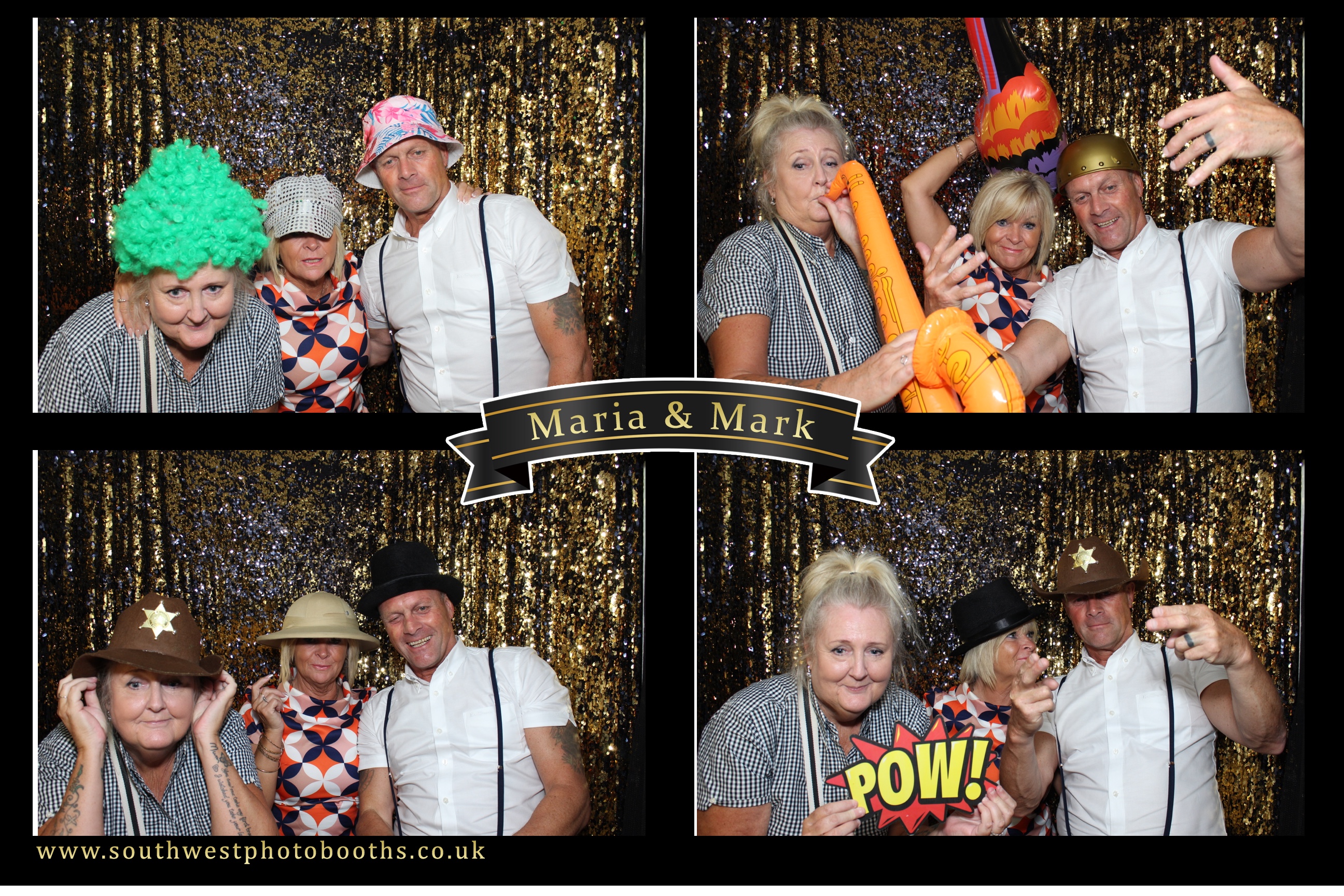 Maria and Mark | View more photos from the event at gallery.southwestphotobooths.co.uk/u/SWPB/Maria-and-Mark