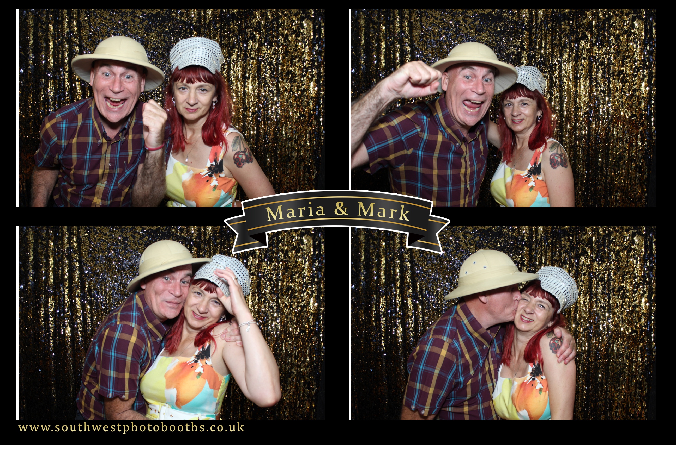 Maria and Mark | View more photos from the event at gallery.southwestphotobooths.co.uk/u/SWPB/Maria-and-Mark