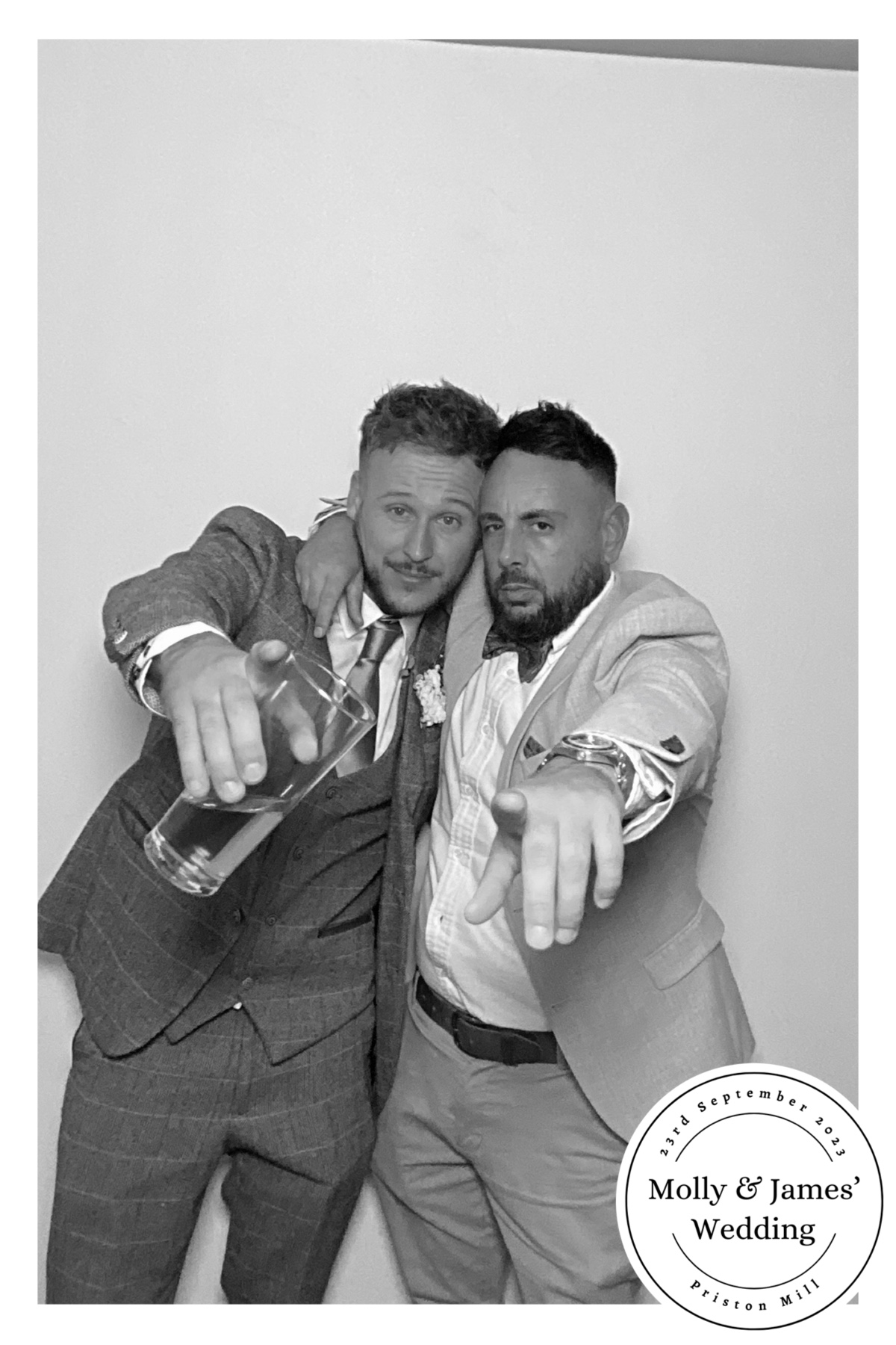 Molly and James | View more photos from the event at gallery.southwestphotobooths.co.uk/u/SWPB/Molly-and-James