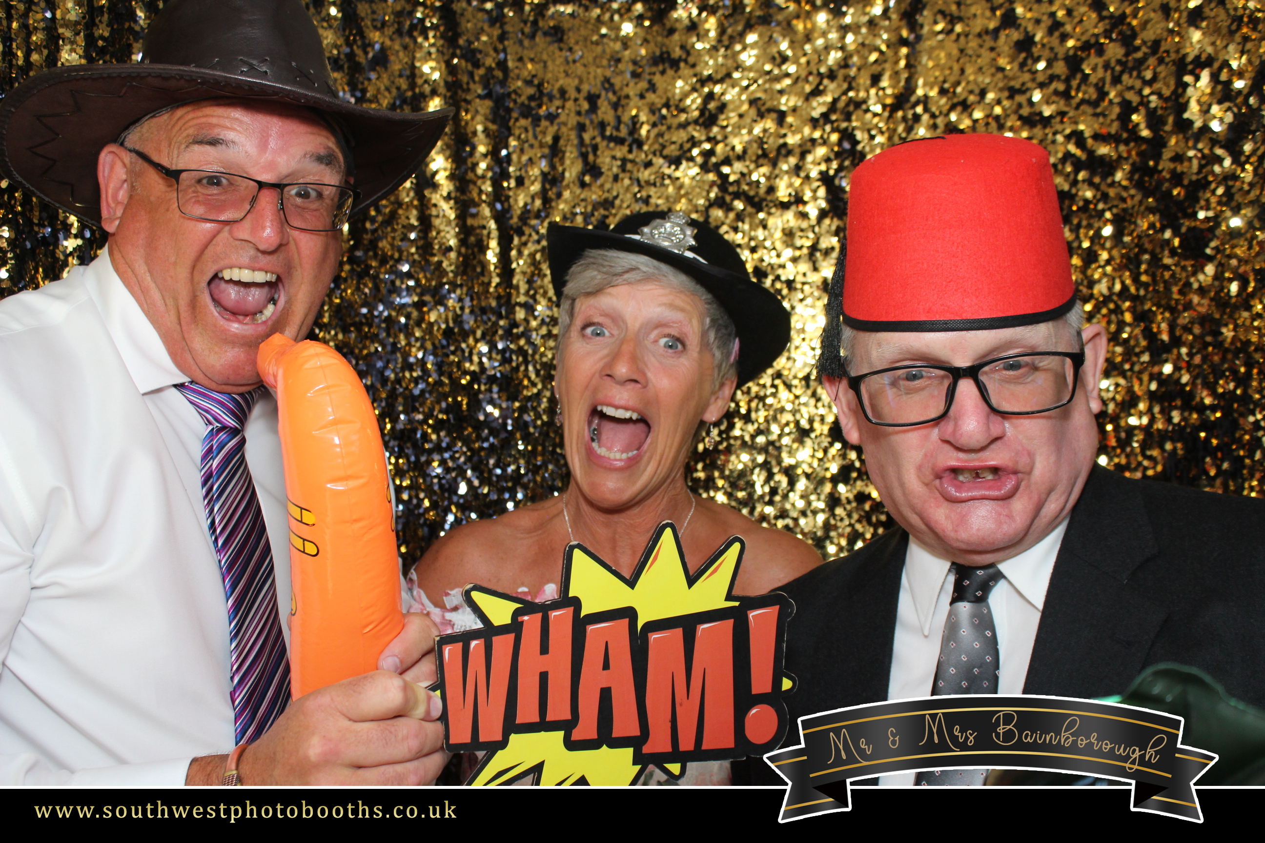 Mr & Mrs Bainborough | View more photos from the event at gallery.southwestphotobooths.co.uk/u/SWPB/Mr-Mrs-Bainborough