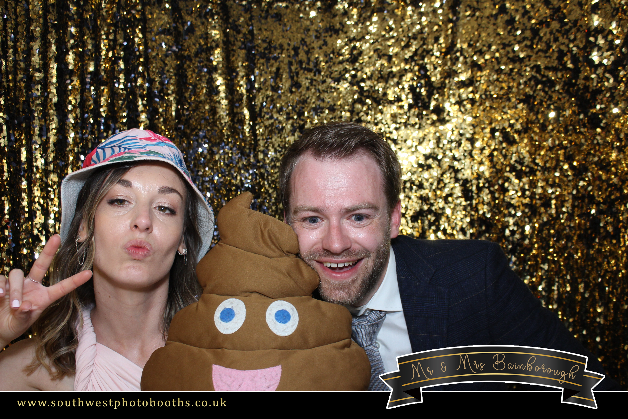 Mr & Mrs Bainborough | View more photos from the event at gallery.southwestphotobooths.co.uk/u/SWPB/Mr-Mrs-Bainborough