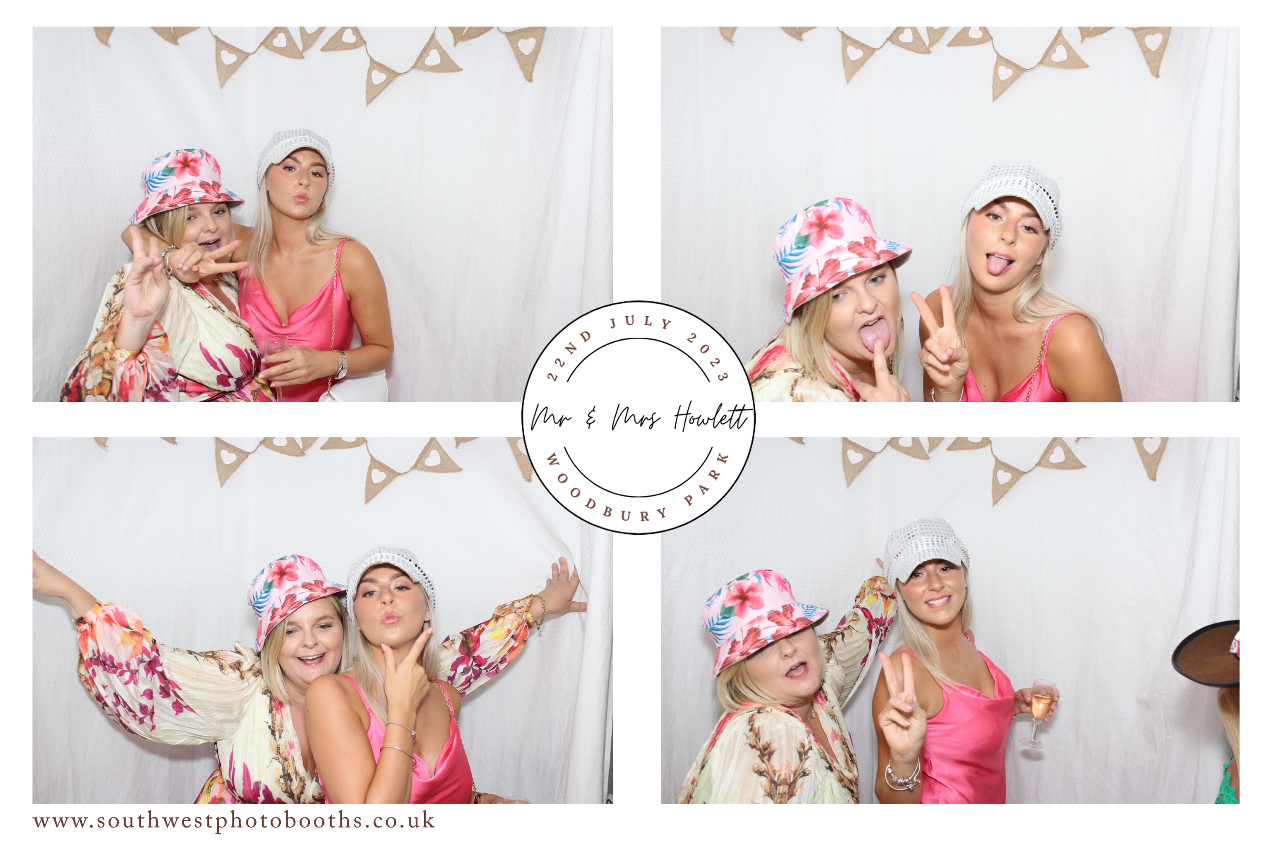 Mr & Mrs Howlett | View more photos from the event at gallery.southwestphotobooths.co.uk/u/SWPB/Mr-Mrs-Howlett