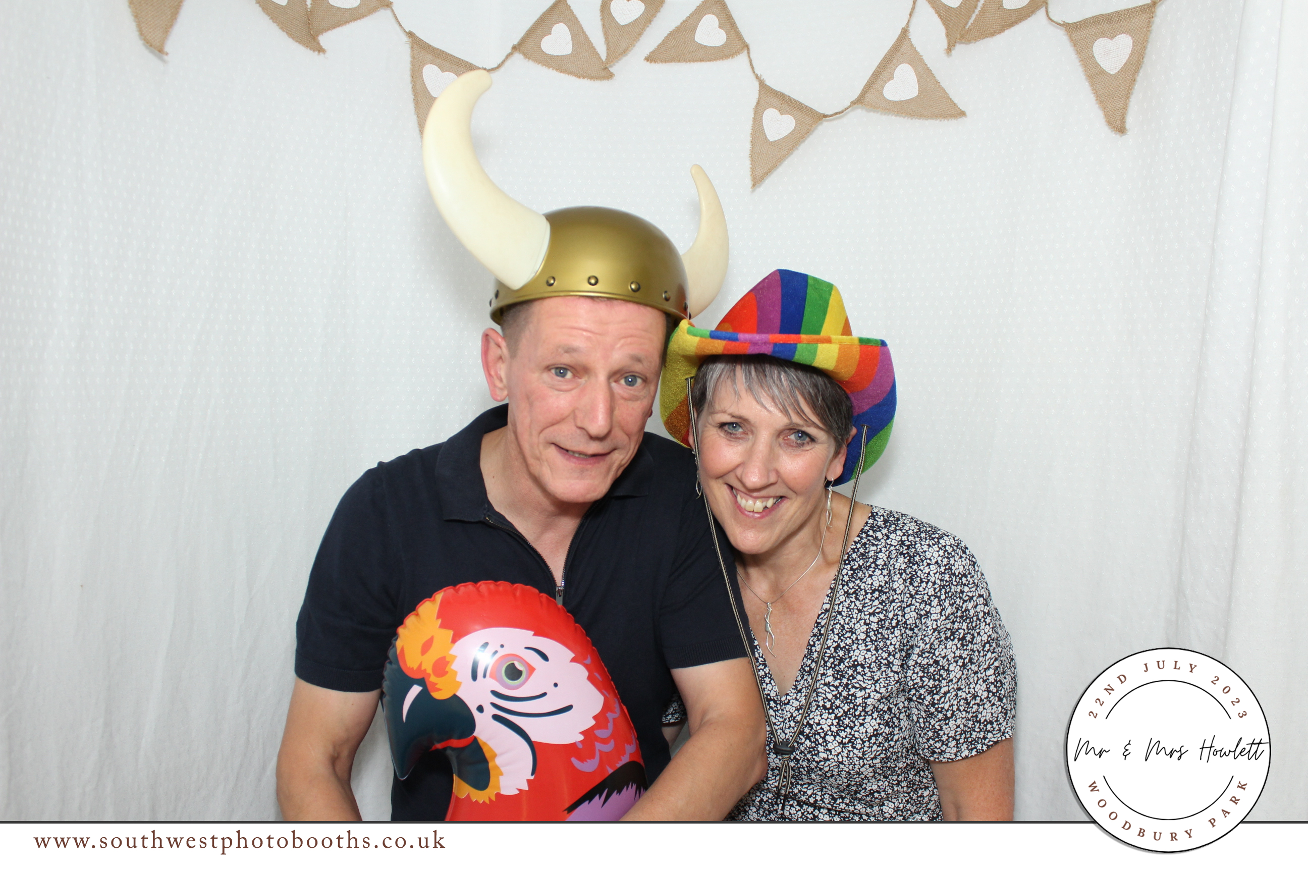 Mr & Mrs Howlett | View more photos from the event at gallery.southwestphotobooths.co.uk/u/SWPB/Mr-Mrs-Howlett