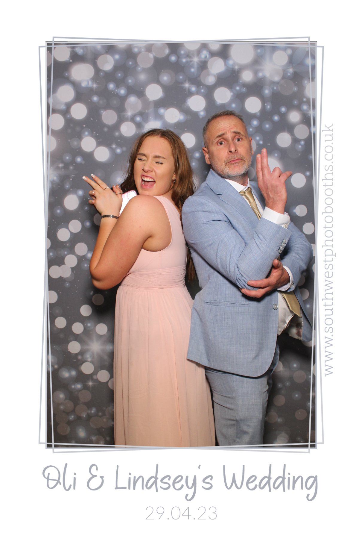 Oli & Lindsey's Wedding | View more photos from the event at gallery.southwestphotobooths.co.uk/u/SWPB/Oli-Lindseys-Wedding