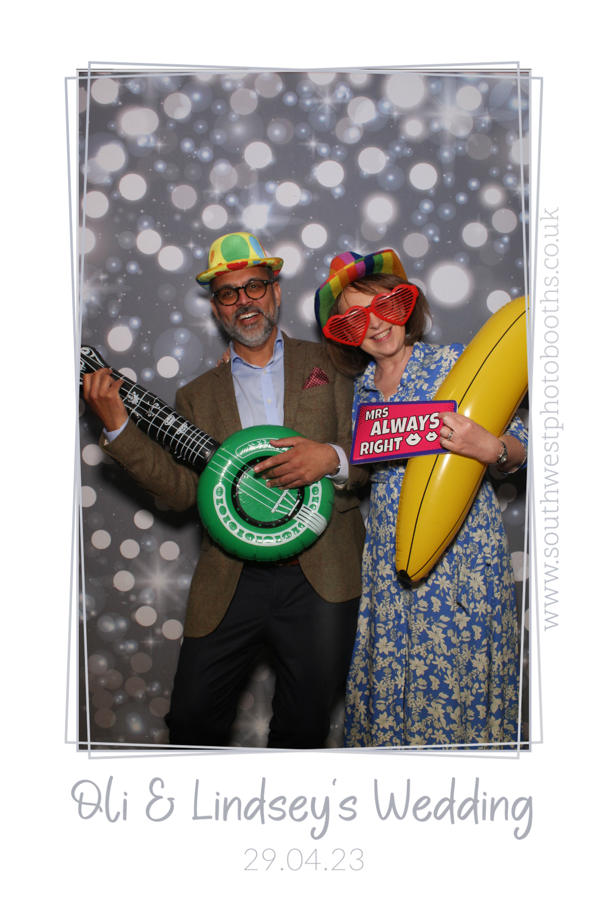 Oli & Lindsey's Wedding | View more photos from the event at gallery.southwestphotobooths.co.uk/u/SWPB/Oli-Lindseys-Wedding