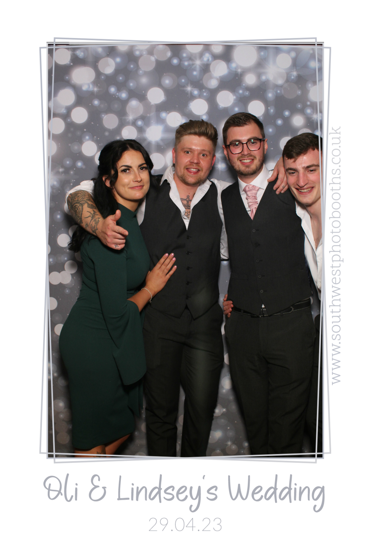 Oli & Lindsey's Wedding | View more photos from the event at gallery.southwestphotobooths.co.uk/u/SWPB/Oli-Lindseys-Wedding