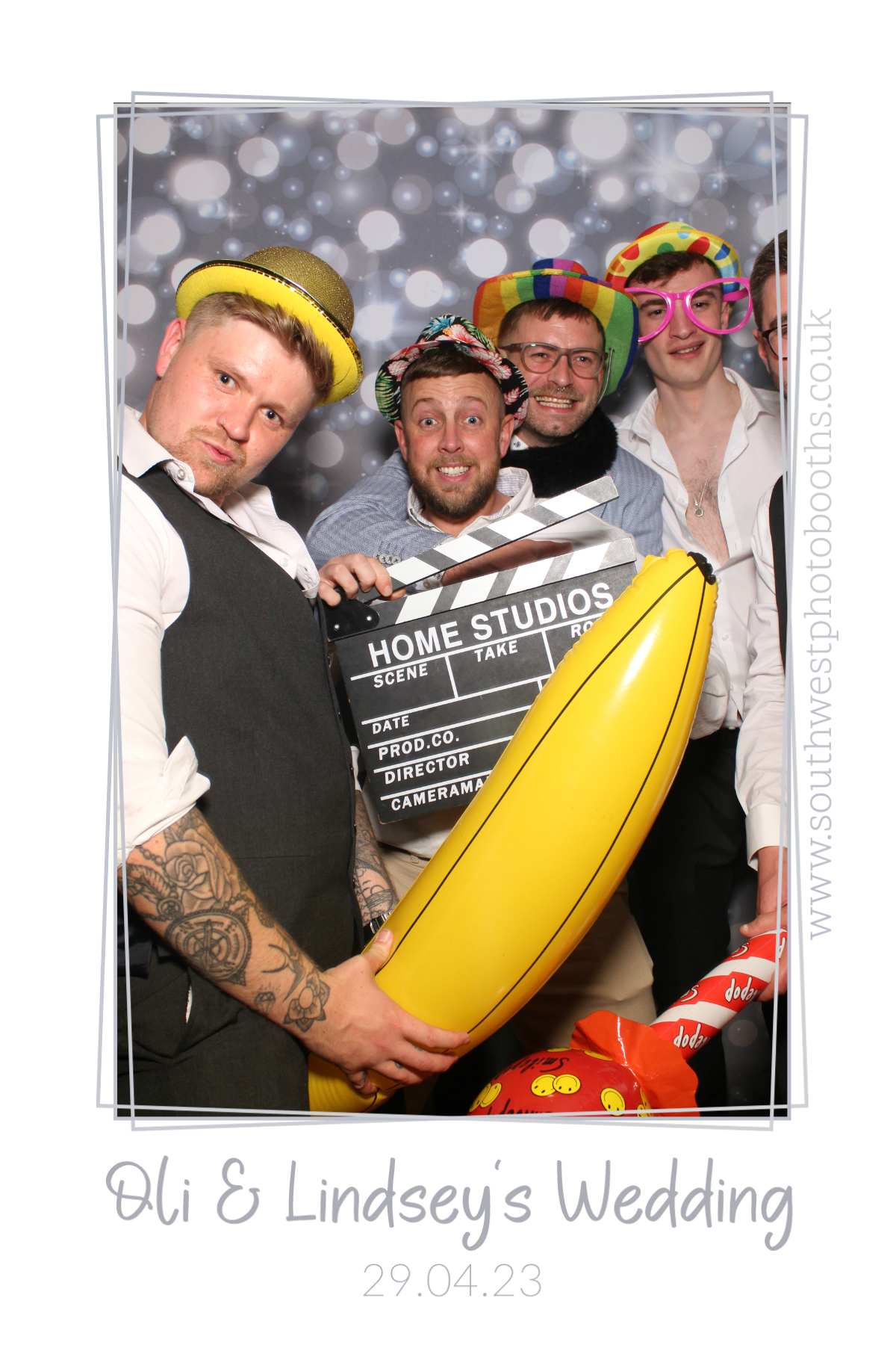 Oli & Lindsey's Wedding | View more photos from the event at gallery.southwestphotobooths.co.uk/u/SWPB/Oli-Lindseys-Wedding