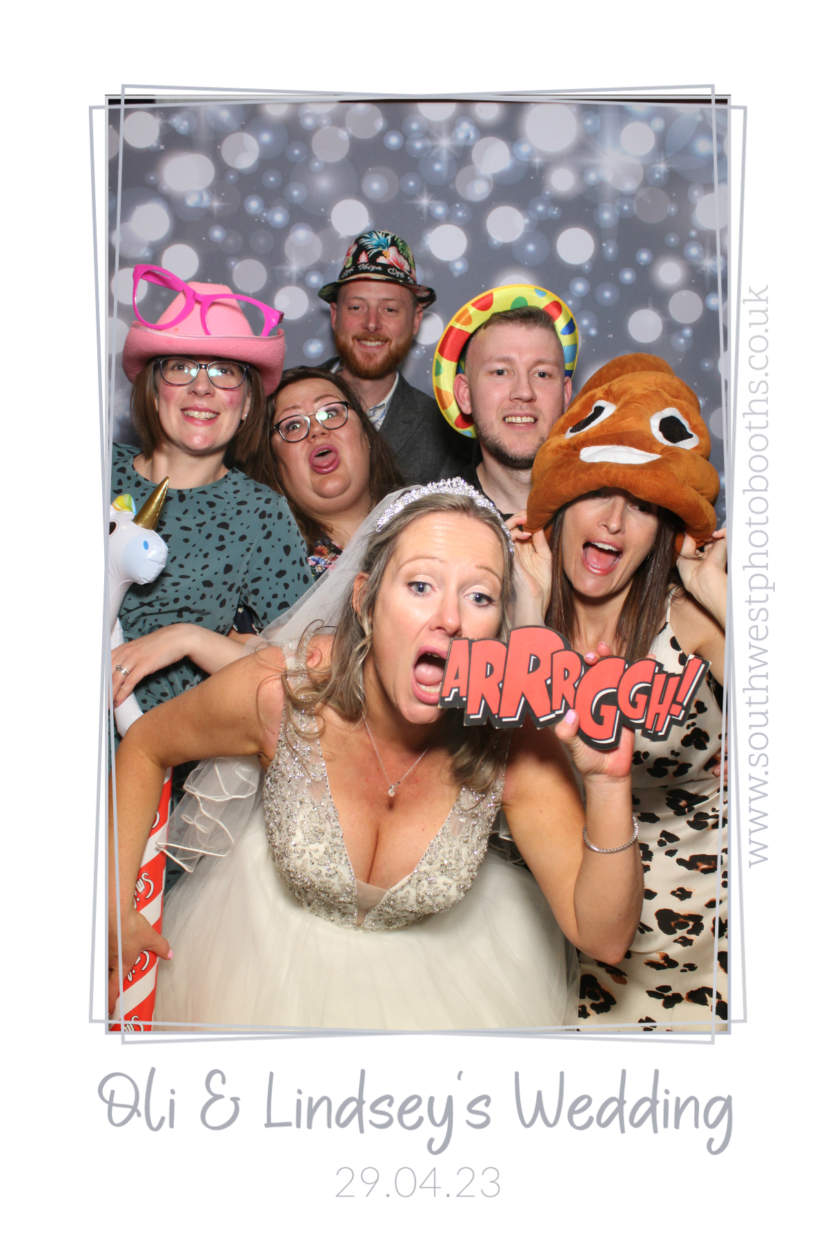 Oli & Lindsey's Wedding | View more photos from the event at gallery.southwestphotobooths.co.uk/u/SWPB/Oli-Lindseys-Wedding