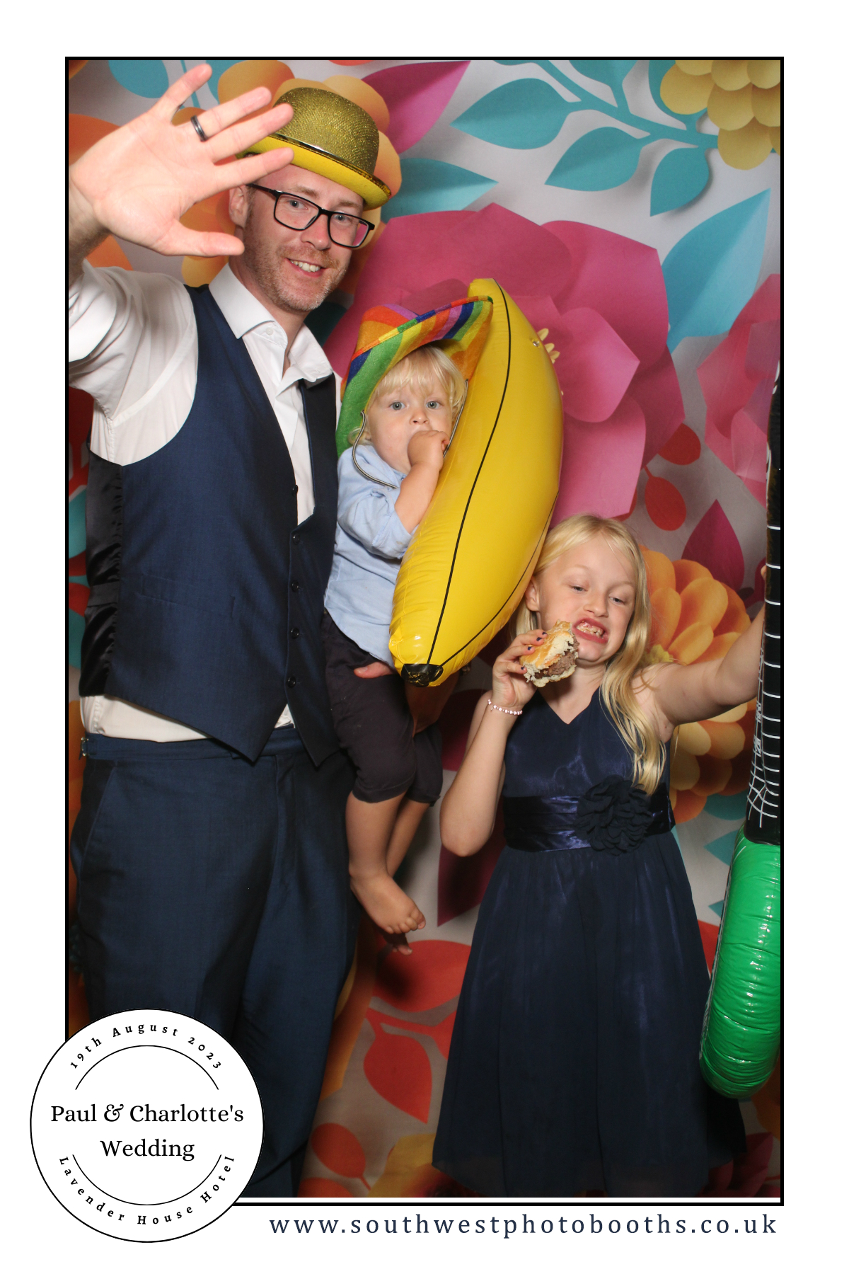 Paul and Charlotte's Wedding | View more photos from the event at gallery.southwestphotobooths.co.uk/u/SWPB/Paul-and-Charlottes-Wedding