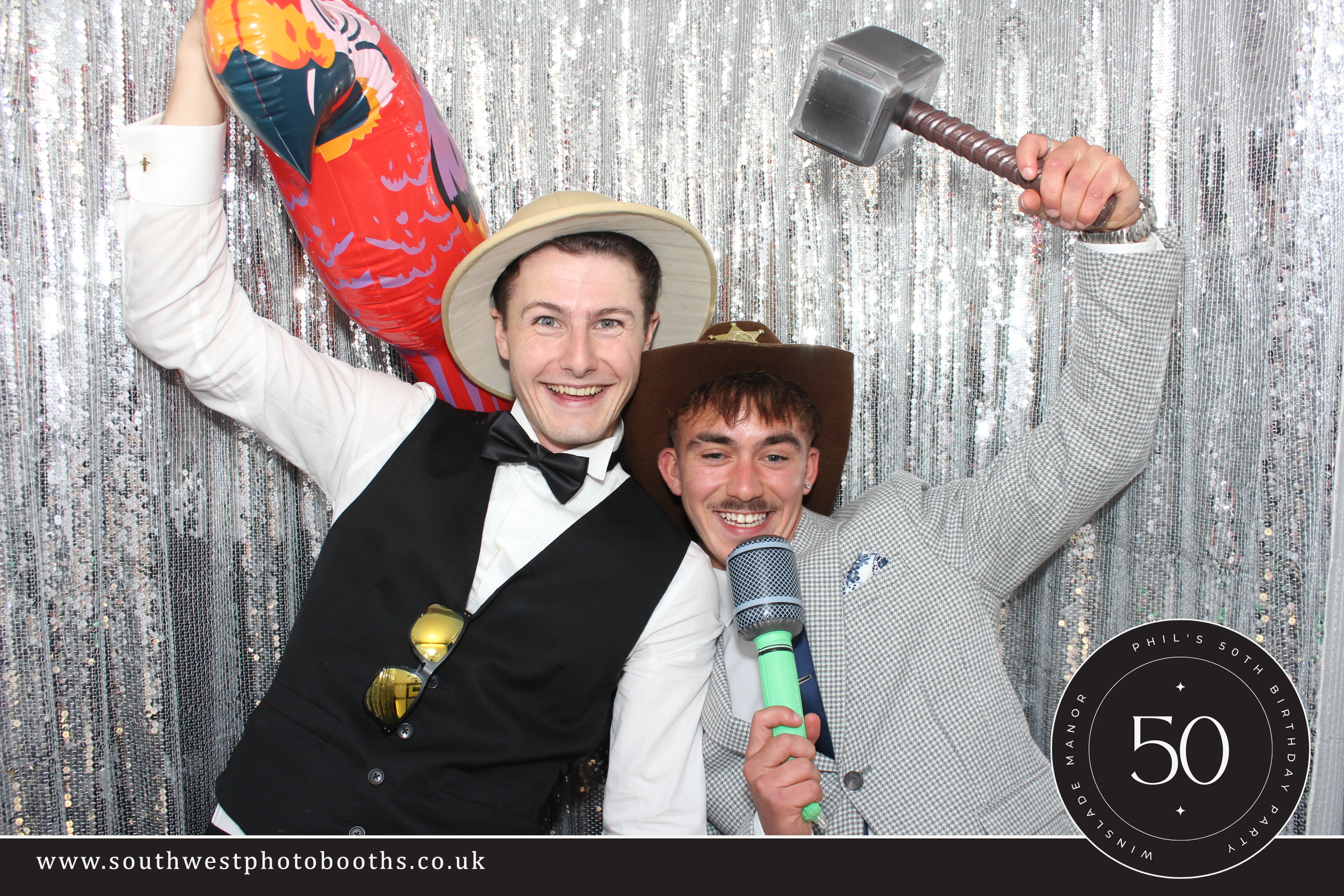 Phil’s 50th Birthday Party | View more photos from the event at gallery.southwestphotobooths.co.uk/u/SWPB/Phil’s-50th-Birthday-Party