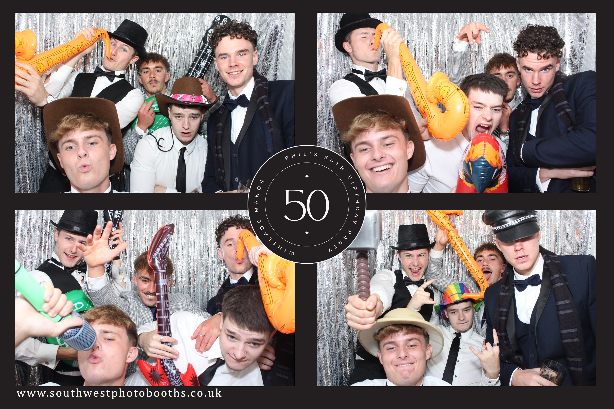 Phil’s 50th Birthday Party | View more photos from the event at gallery.southwestphotobooths.co.uk/u/SWPB/Phil’s-50th-Birthday-Party