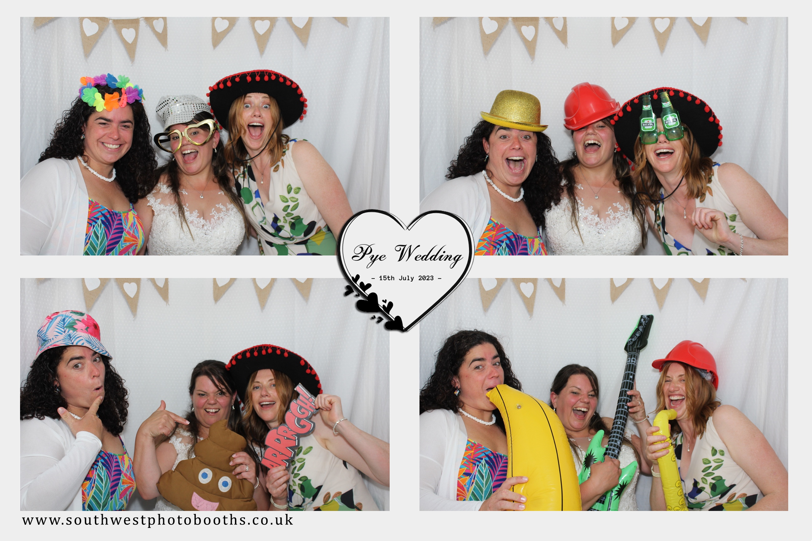 Pye Wedding | View more photos from the event at gallery.southwestphotobooths.co.uk/u/SWPB/Pye-Wedding