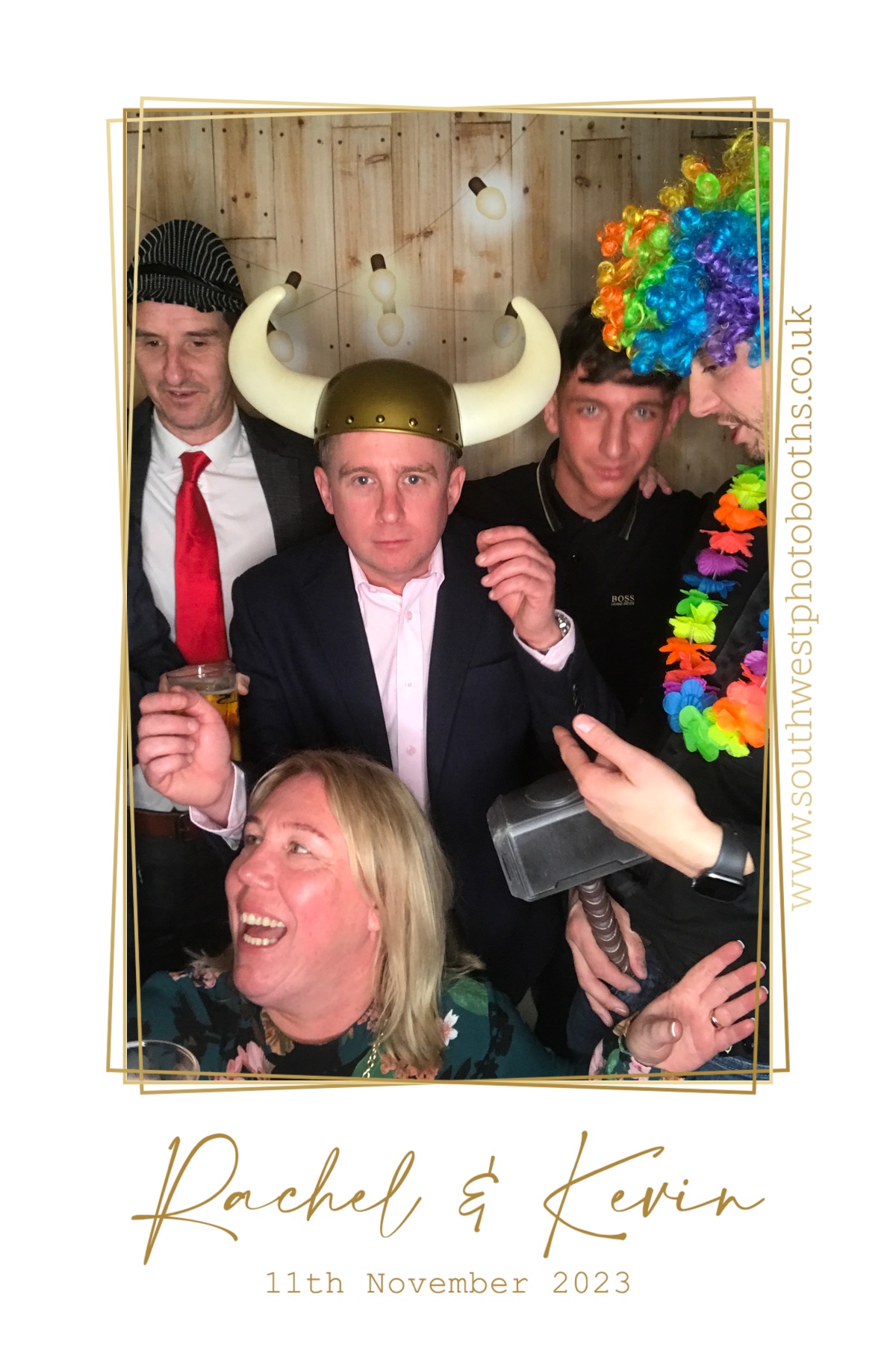 Rachel and Kevin | View more photos from the event at gallery.southwestphotobooths.co.uk/u/SWPB/Rachel-and-Kevin