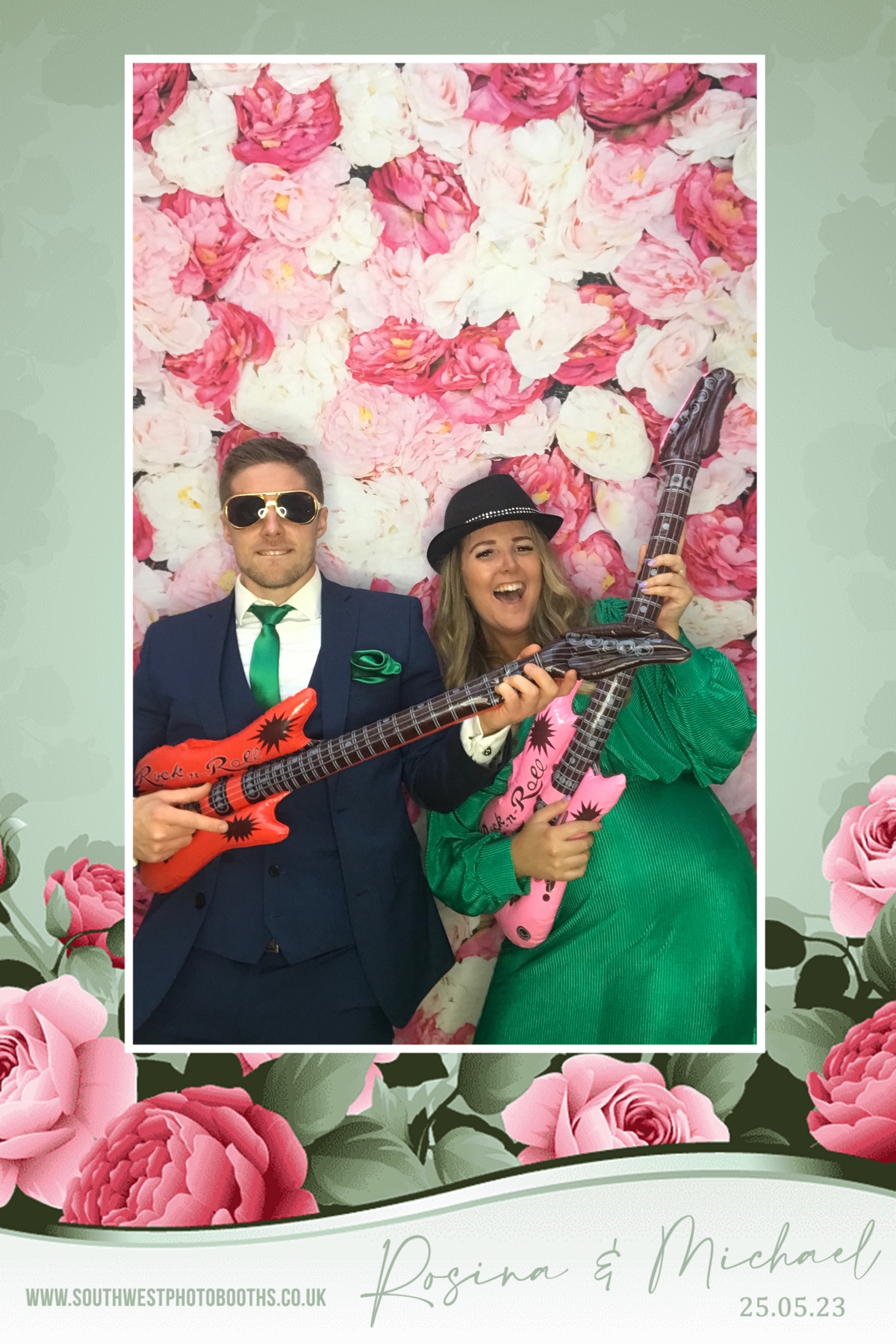 Rosina and Michael | View more photos from the event at gallery.southwestphotobooths.co.uk/u/SWPB/Rosina-and-Michael