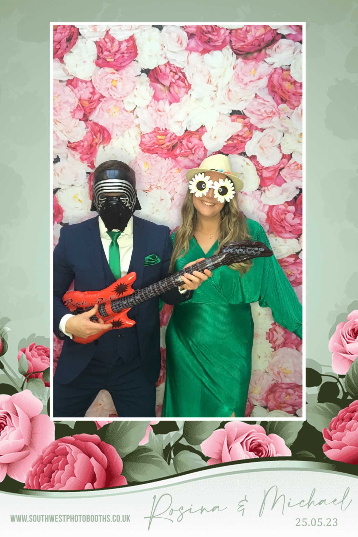 Rosina and Michael | View more photos from the event at gallery.southwestphotobooths.co.uk/u/SWPB/Rosina-and-Michael