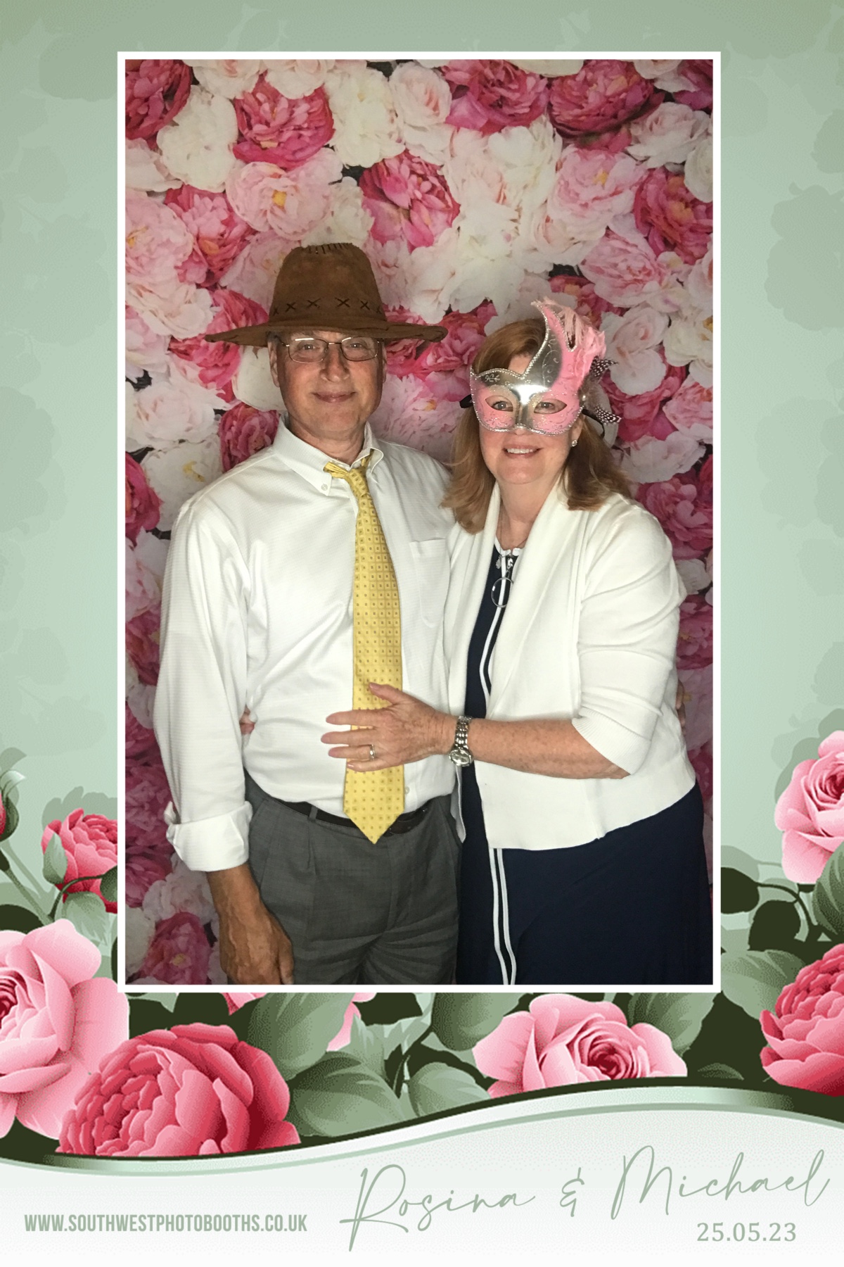 Rosina and Michael | View more photos from the event at gallery.southwestphotobooths.co.uk/u/SWPB/Rosina-and-Michael
