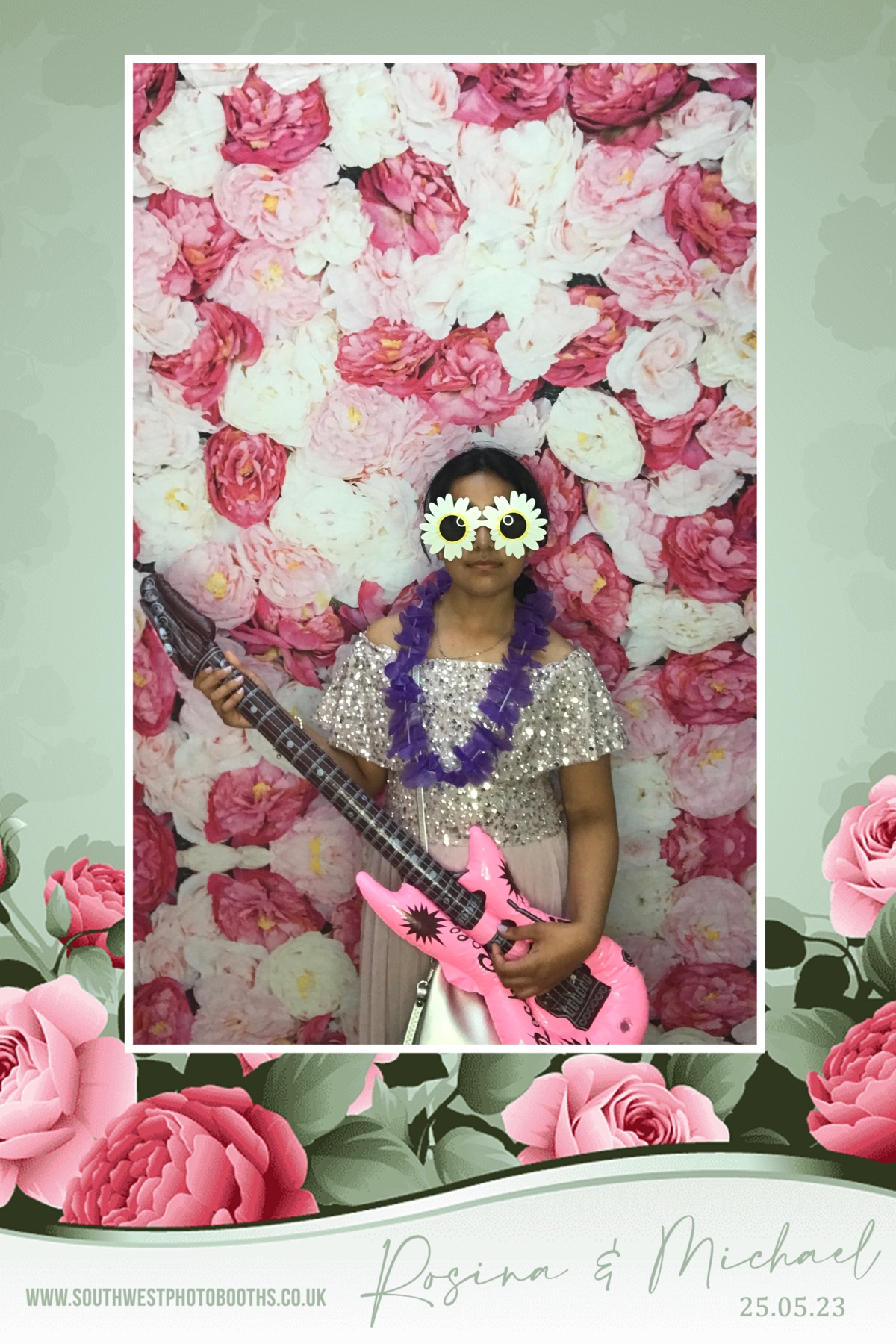 Rosina and Michael | View more photos from the event at gallery.southwestphotobooths.co.uk/u/SWPB/Rosina-and-Michael