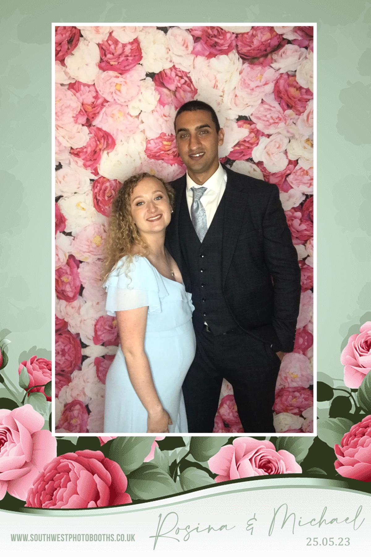 Rosina and Michael | View more photos from the event at gallery.southwestphotobooths.co.uk/u/SWPB/Rosina-and-Michael