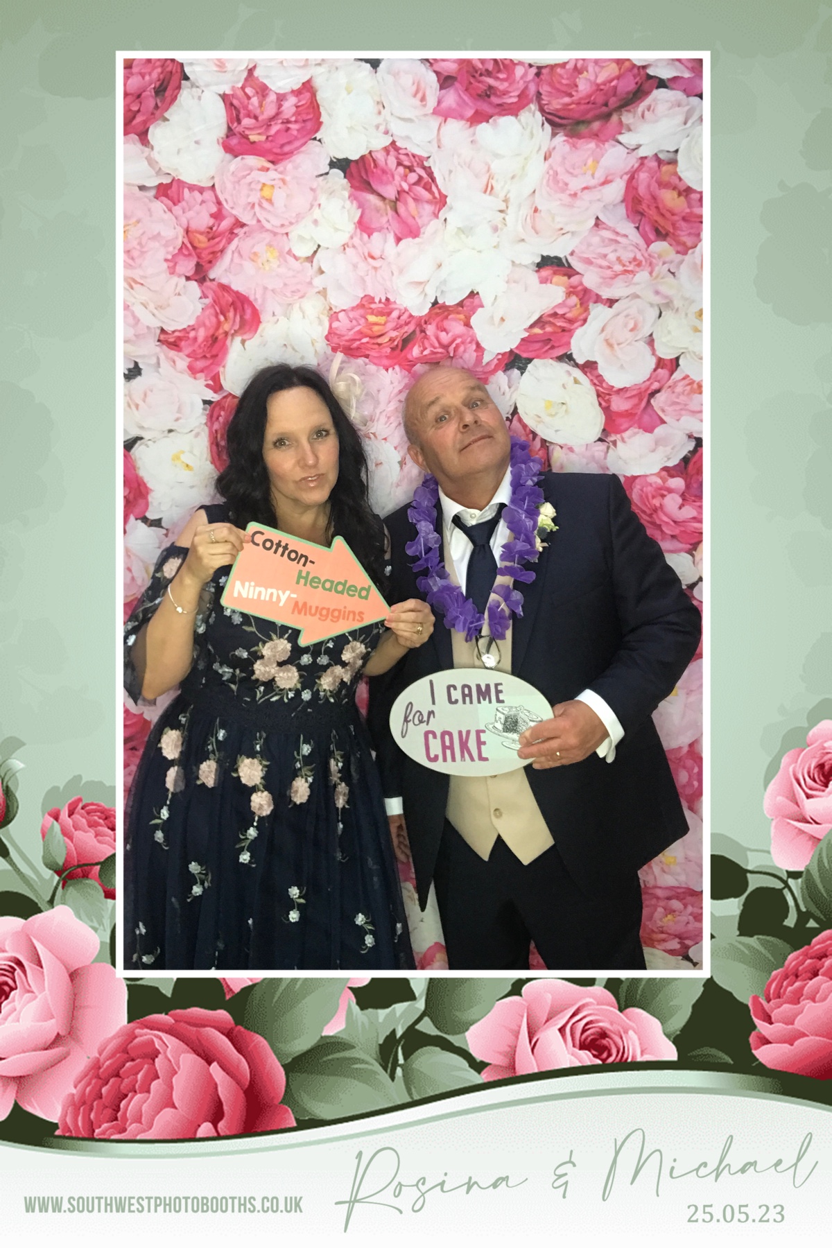 Rosina and Michael | View more photos from the event at gallery.southwestphotobooths.co.uk/u/SWPB/Rosina-and-Michael