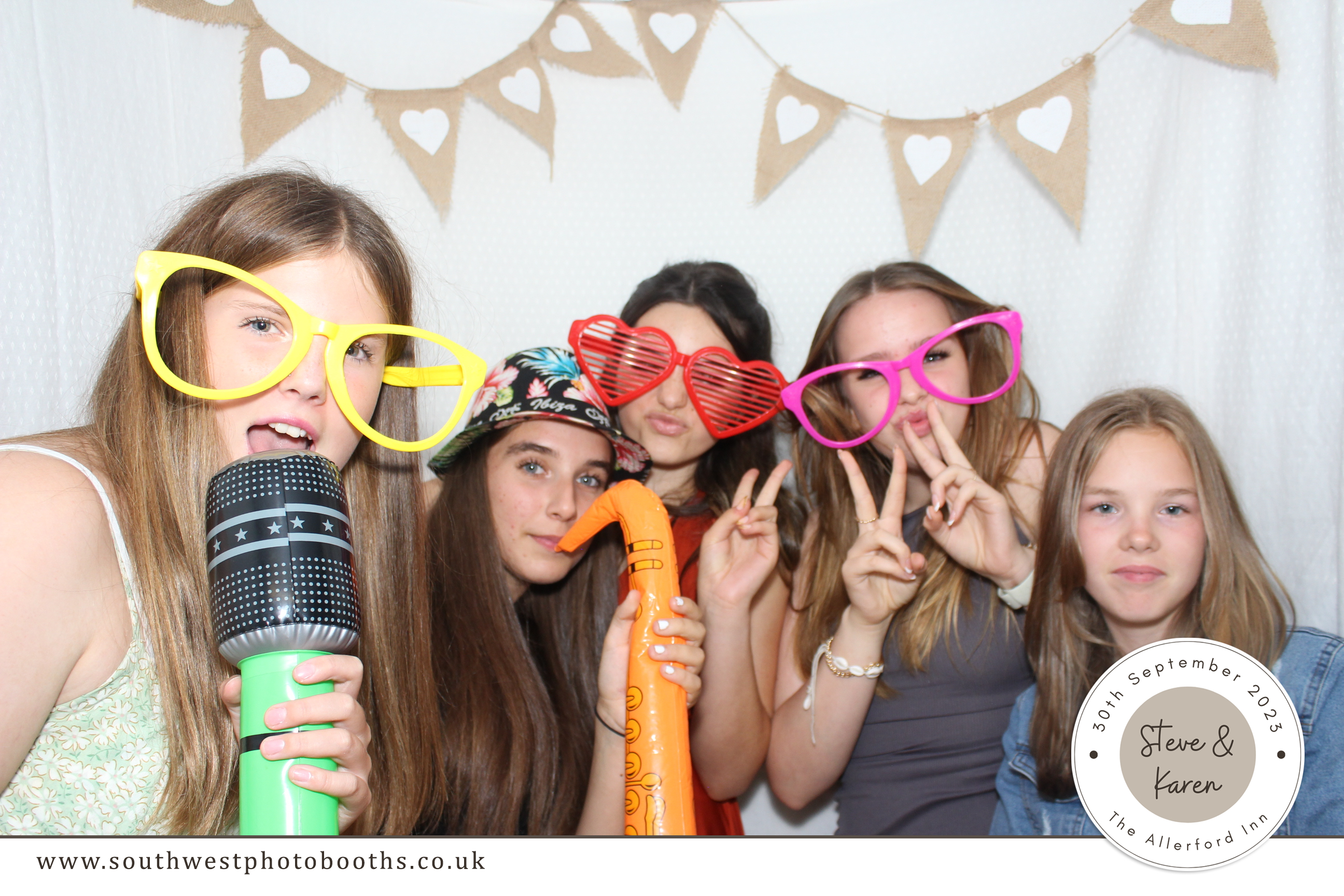 Steve & Karen's Wedding | View more photos from the event at gallery.southwestphotobooths.co.uk/u/SWPB/Steve-Karens-Wedding