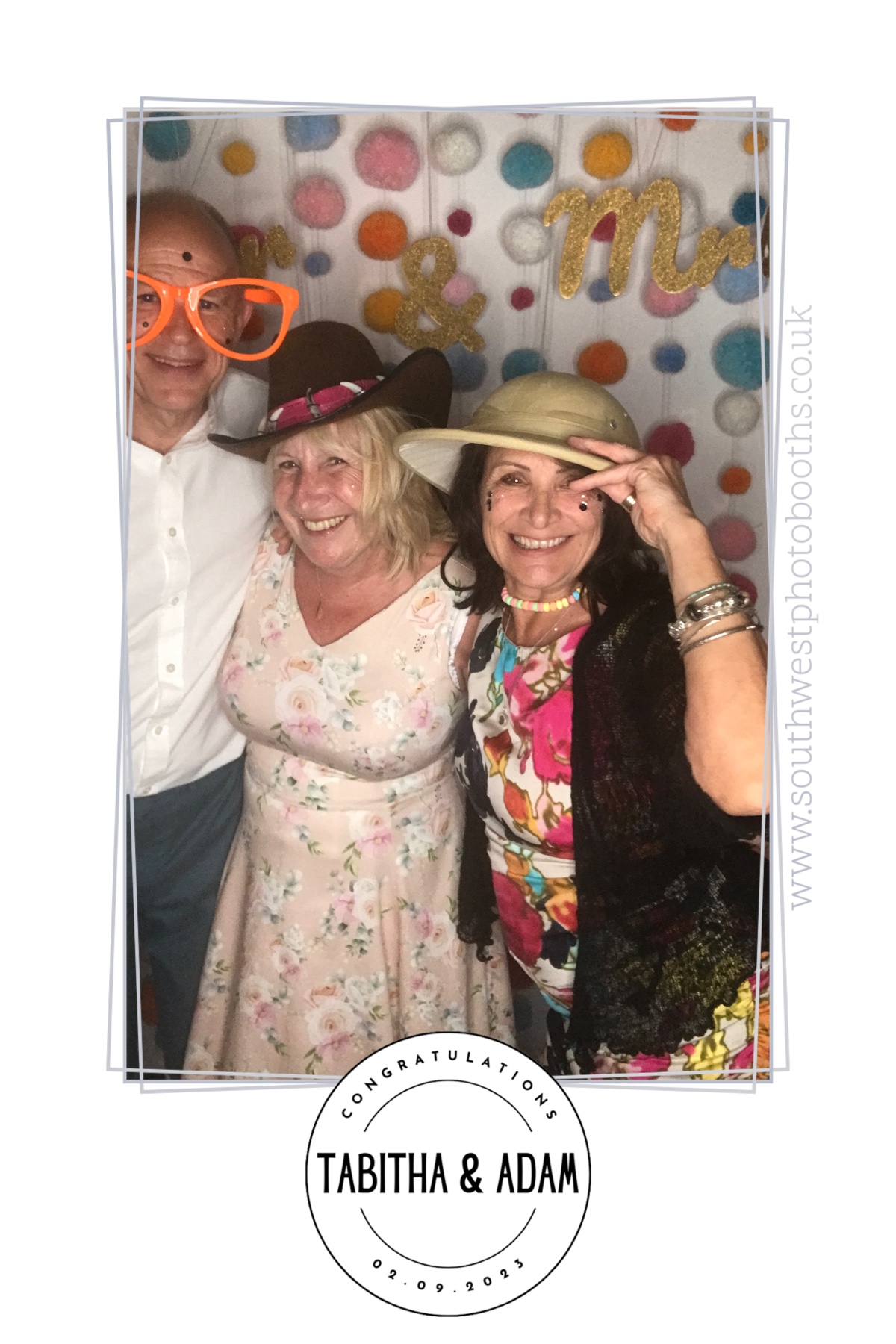Tabitha and Adam | View more photos from the event at gallery.southwestphotobooths.co.uk/u/SWPB/Tabitha-and-Adam
