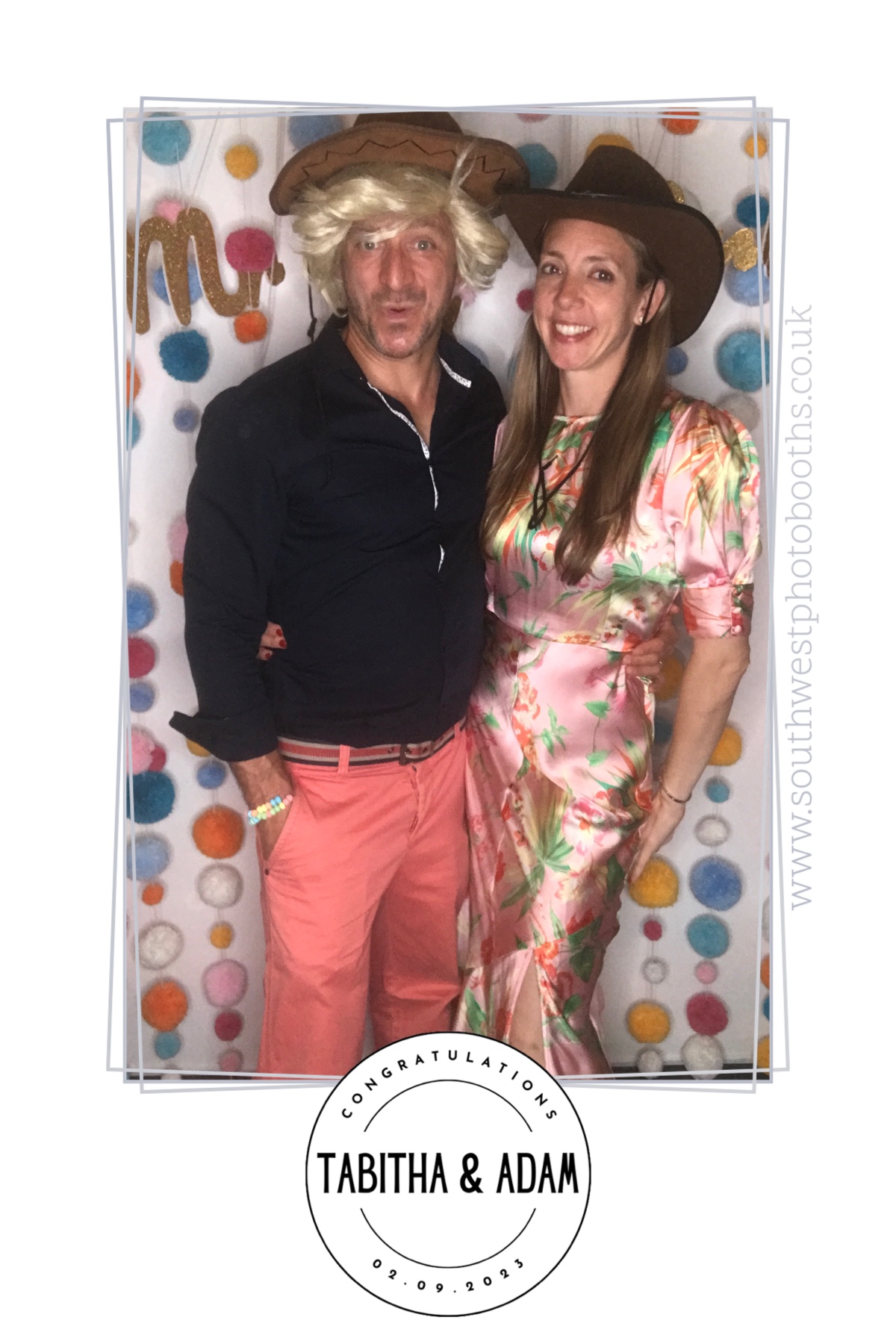Tabitha and Adam | View more photos from the event at gallery.southwestphotobooths.co.uk/u/SWPB/Tabitha-and-Adam