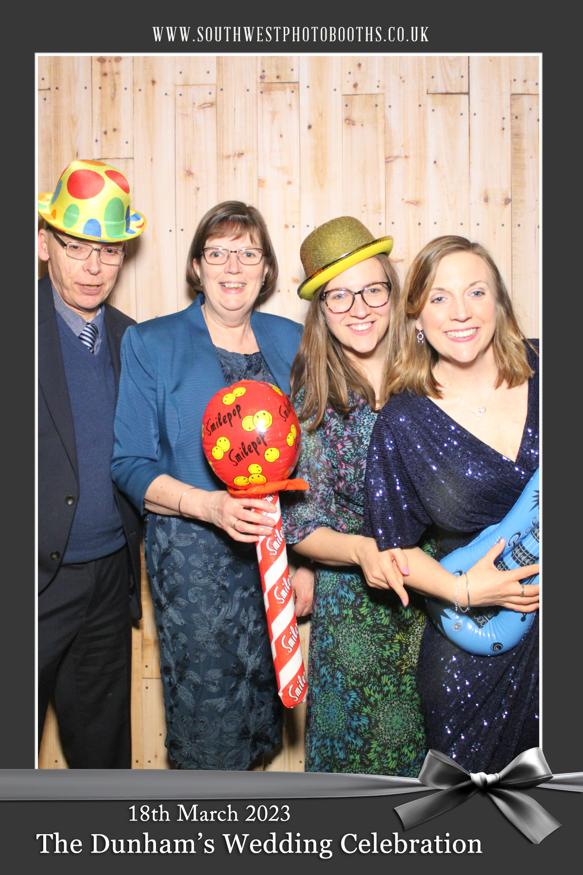 The Dunham’s Wedding Celebration | View more photos from the event at gallery.southwestphotobooths.co.uk/u/SWPB/The-Dunham’s-Wedding-Celebration