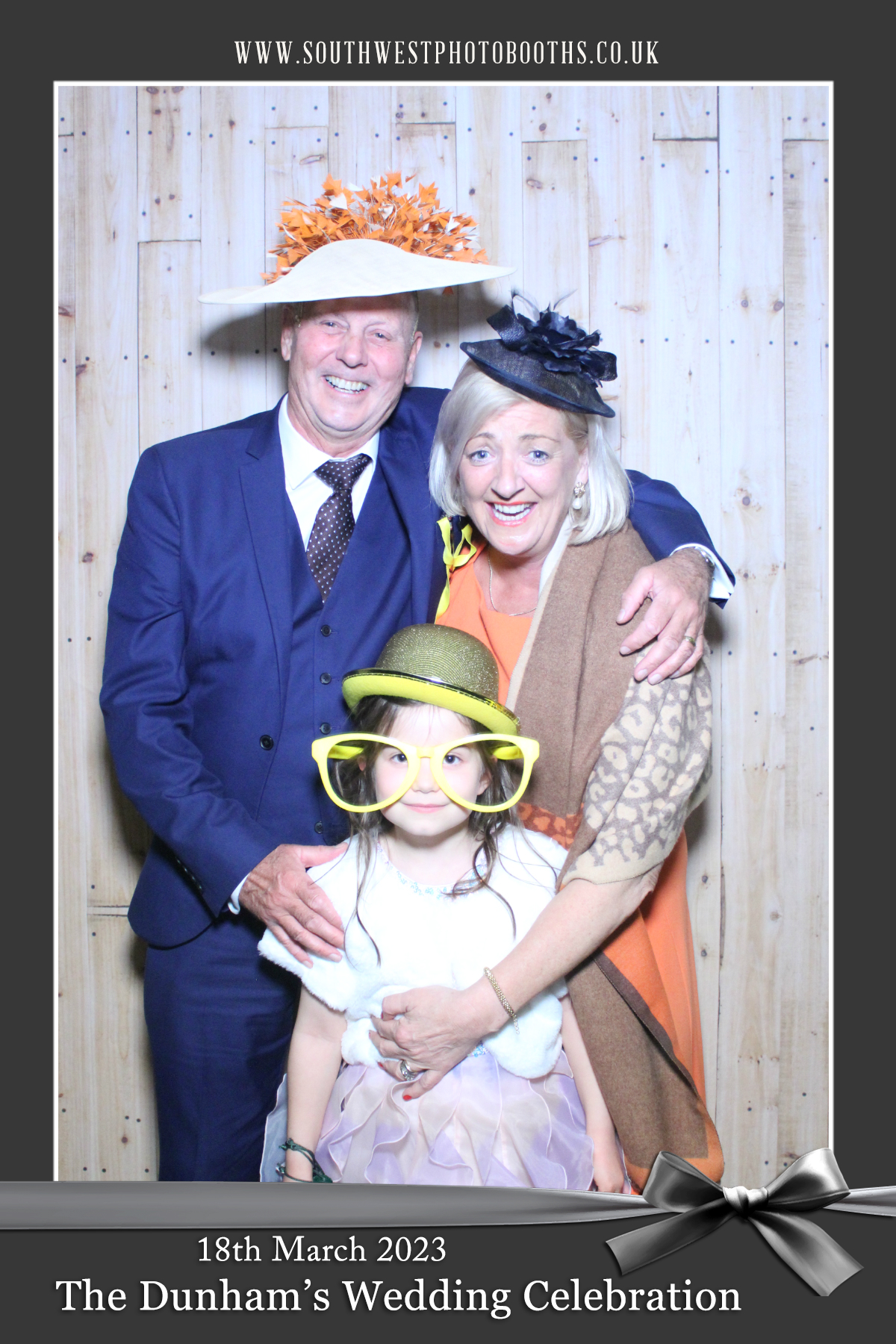 The Dunham’s Wedding Celebration | View more photos from the event at gallery.southwestphotobooths.co.uk/u/SWPB/The-Dunham’s-Wedding-Celebration