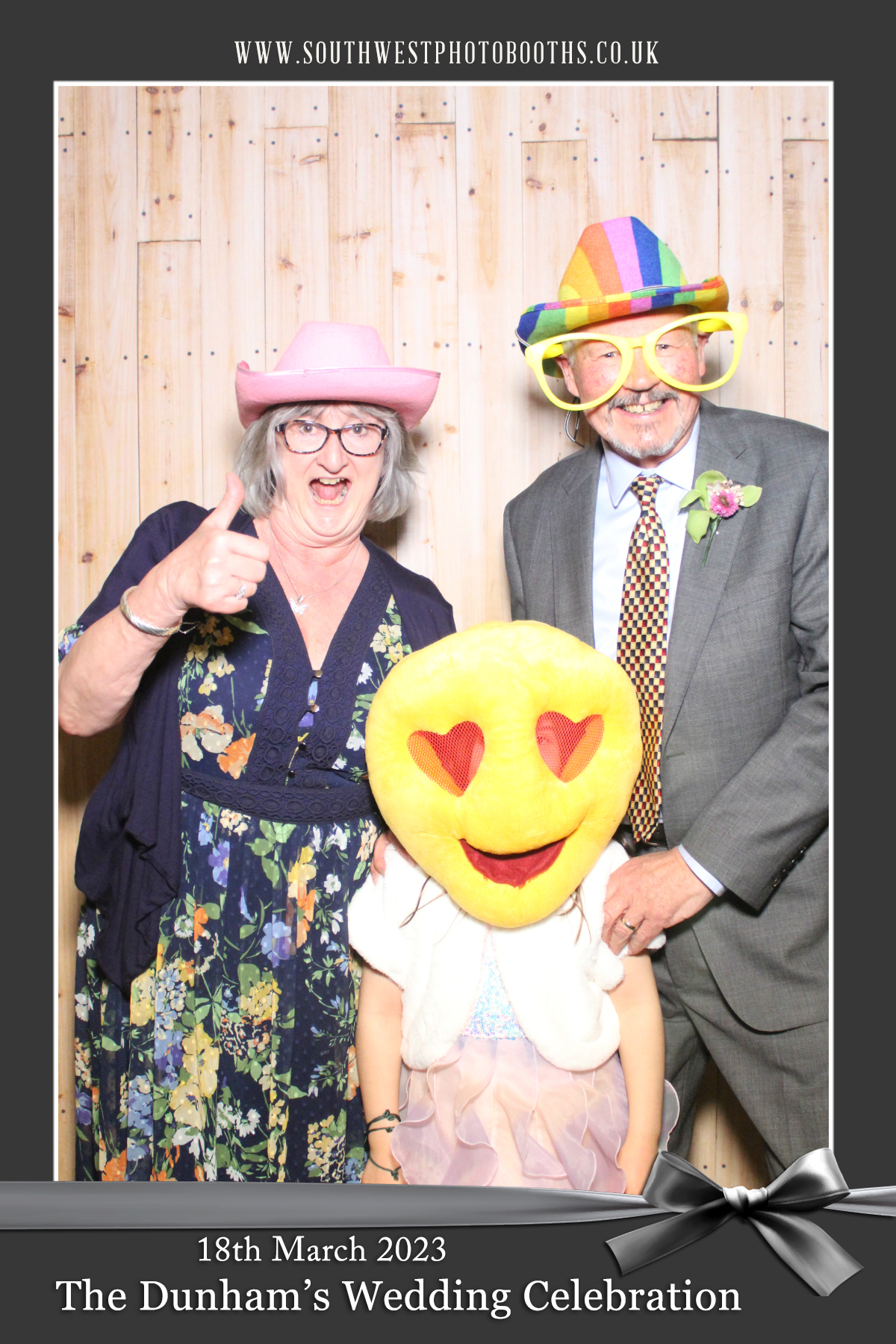 The Dunham’s Wedding Celebration | View more photos from the event at gallery.southwestphotobooths.co.uk/u/SWPB/The-Dunham’s-Wedding-Celebration