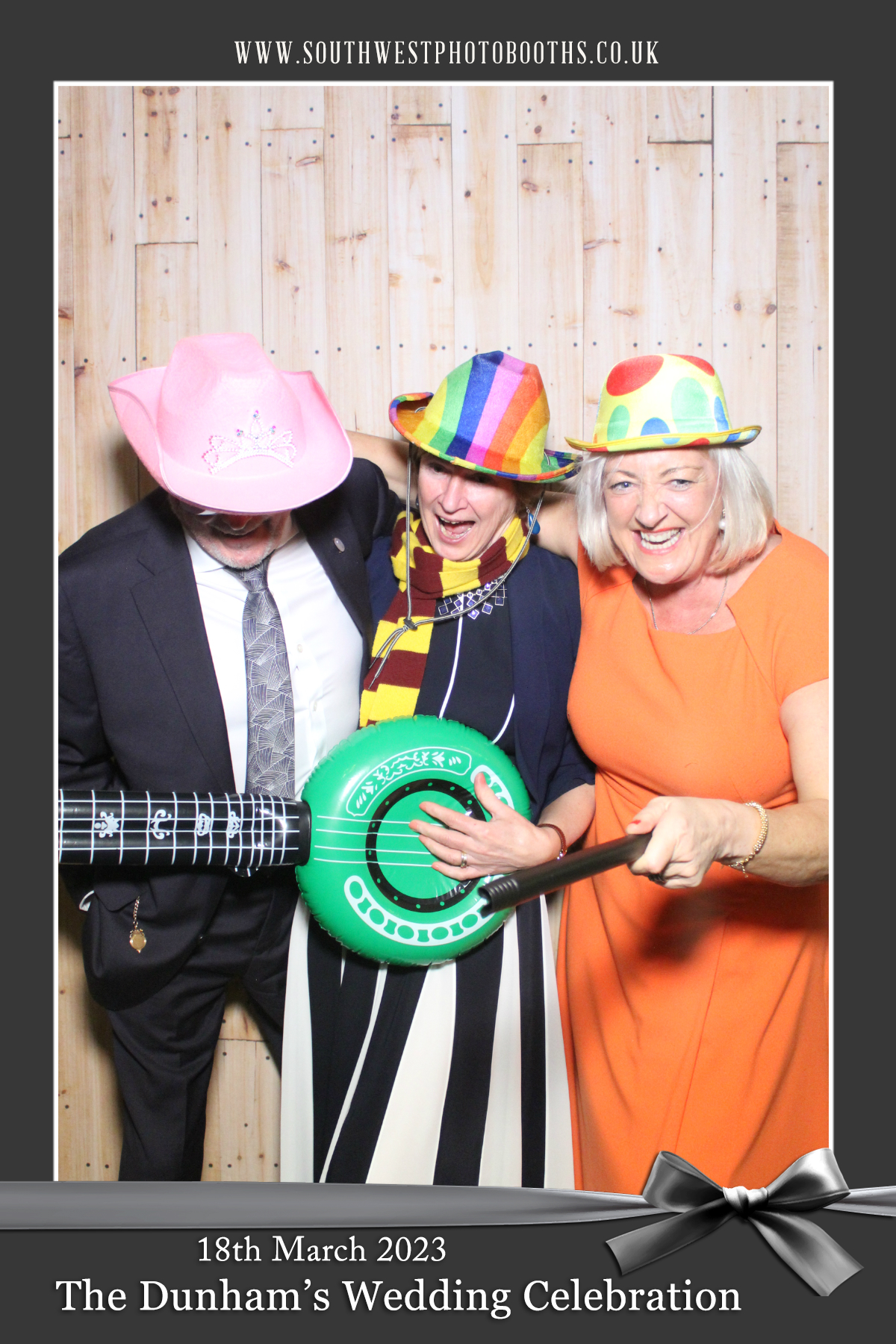 The Dunham’s Wedding Celebration | View more photos from the event at gallery.southwestphotobooths.co.uk/u/SWPB/The-Dunham’s-Wedding-Celebration