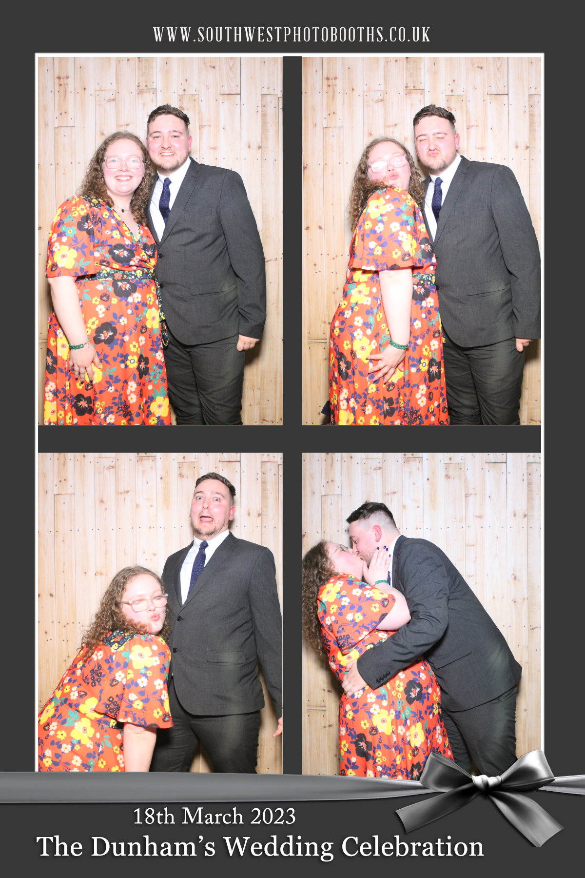 The Dunham’s Wedding Celebration | View more photos from the event at gallery.southwestphotobooths.co.uk/u/SWPB/The-Dunham’s-Wedding-Celebration