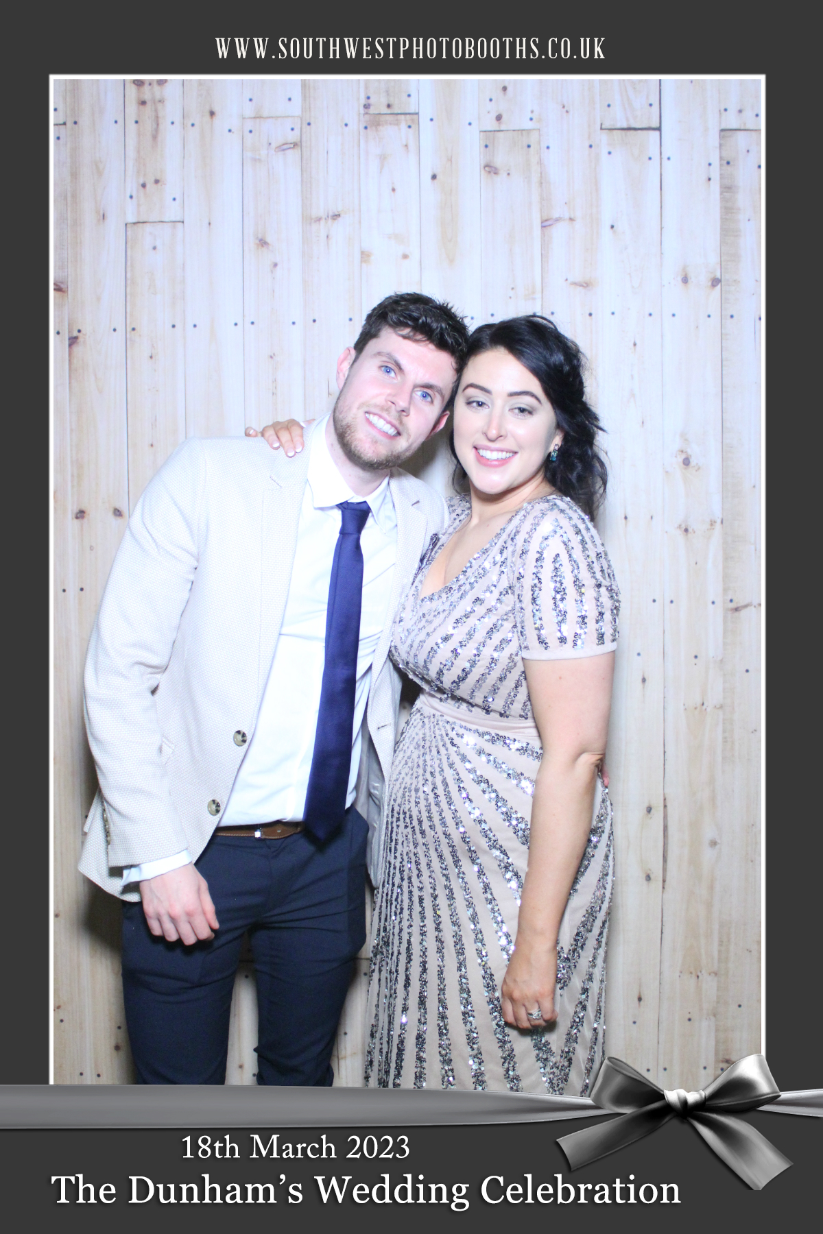The Dunham’s Wedding Celebration | View more photos from the event at gallery.southwestphotobooths.co.uk/u/SWPB/The-Dunham’s-Wedding-Celebration