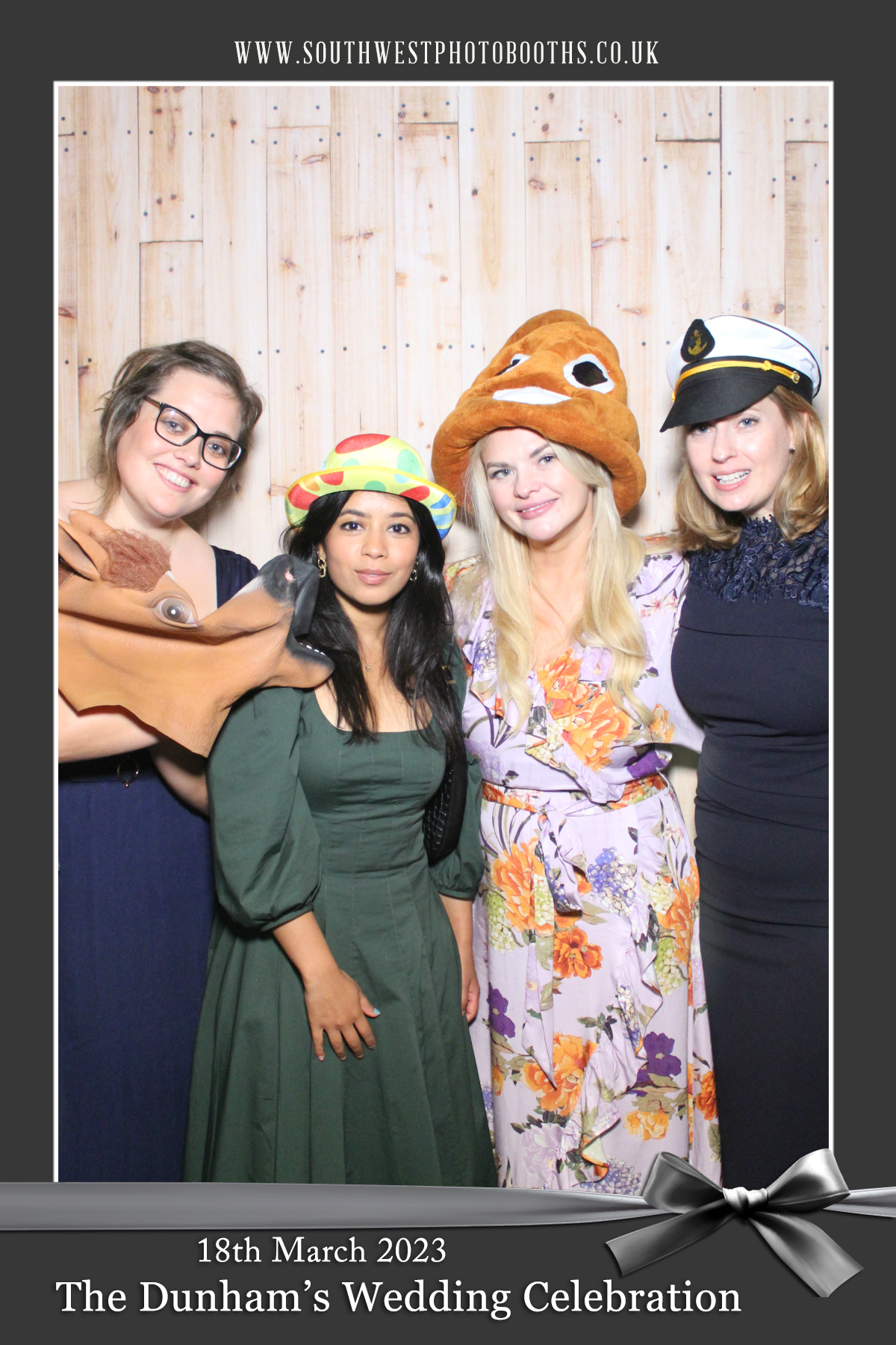 The Dunham’s Wedding Celebration | View more photos from the event at gallery.southwestphotobooths.co.uk/u/SWPB/The-Dunham’s-Wedding-Celebration