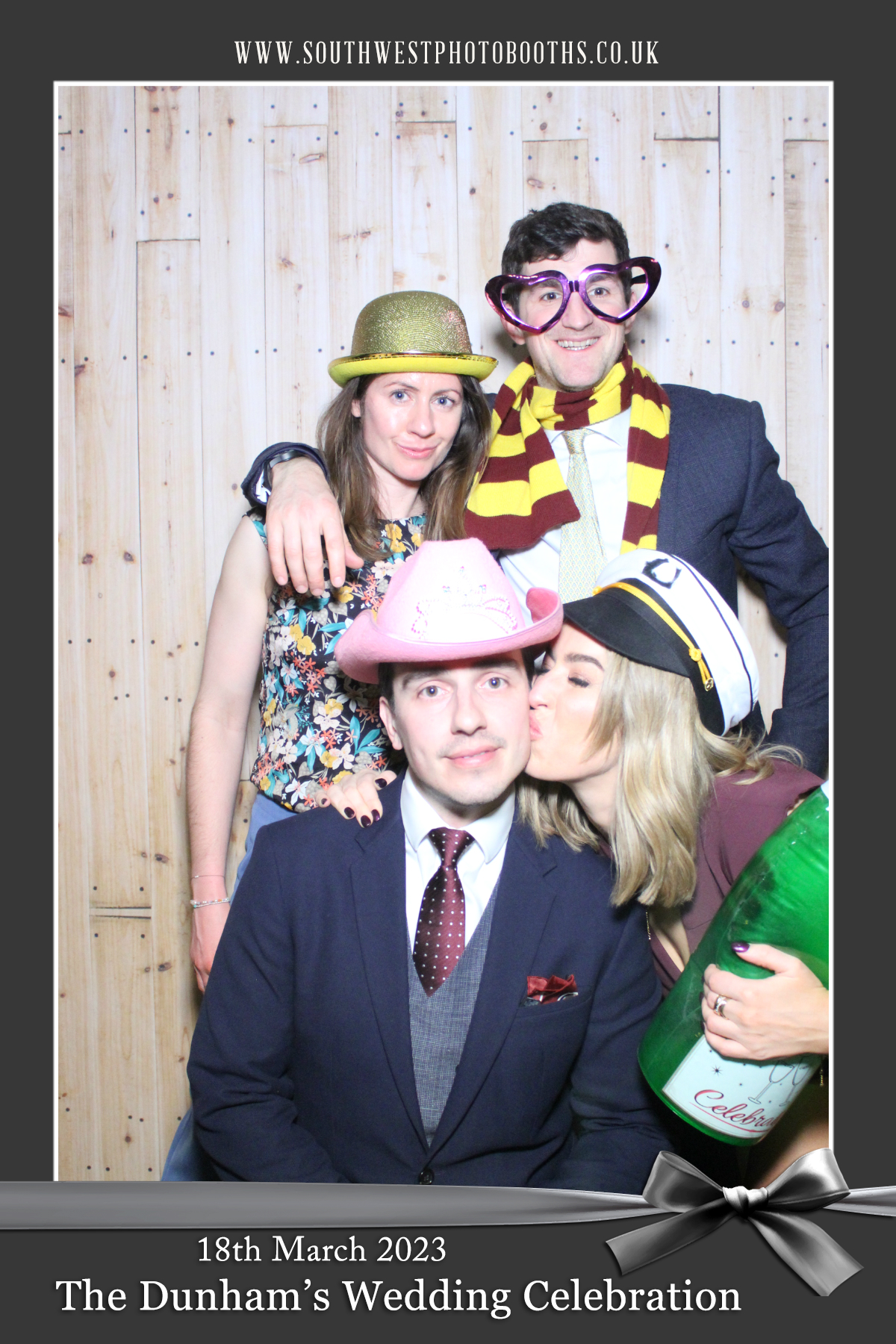 The Dunham’s Wedding Celebration | View more photos from the event at gallery.southwestphotobooths.co.uk/u/SWPB/The-Dunham’s-Wedding-Celebration