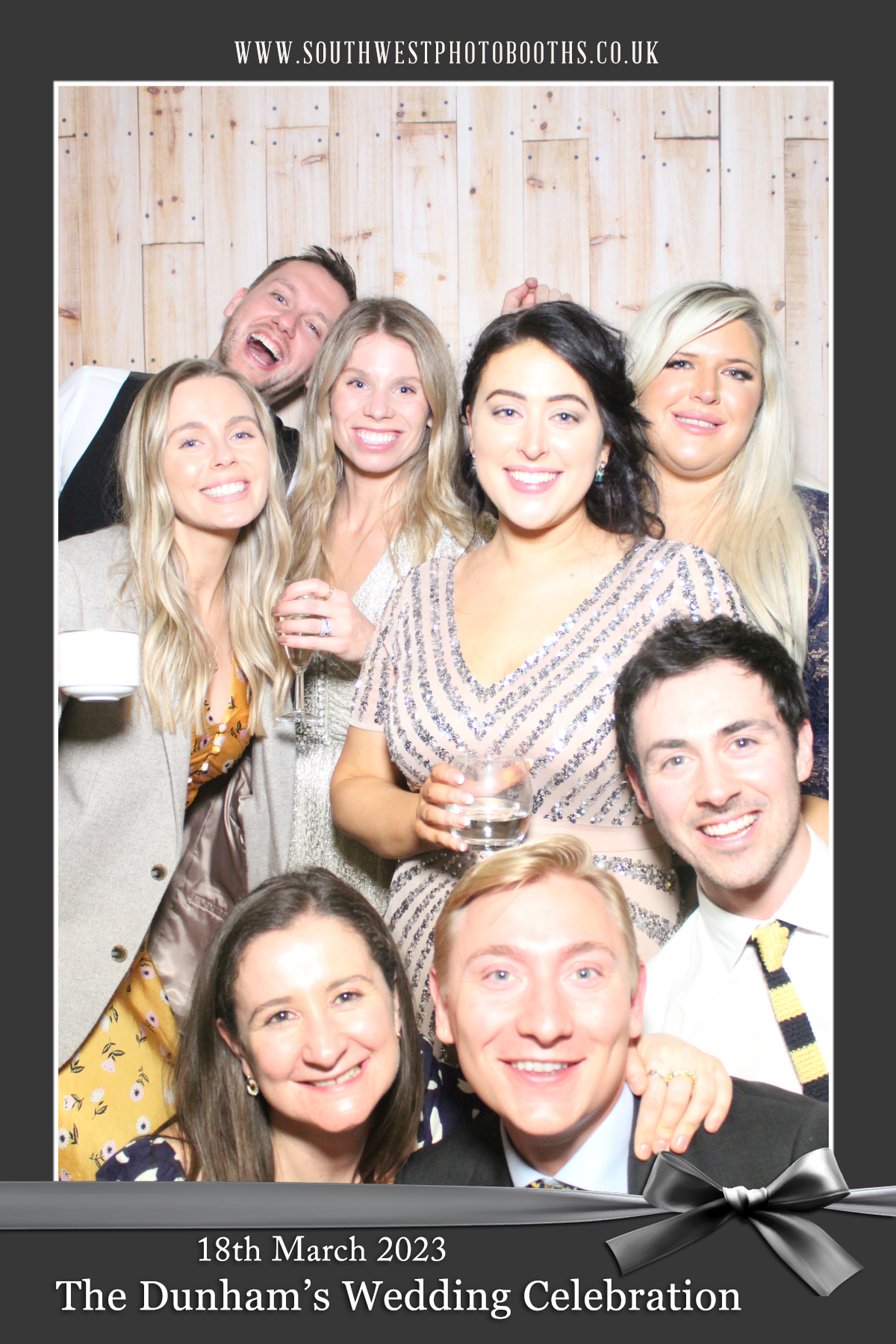 The Dunham’s Wedding Celebration | View more photos from the event at gallery.southwestphotobooths.co.uk/u/SWPB/The-Dunham’s-Wedding-Celebration