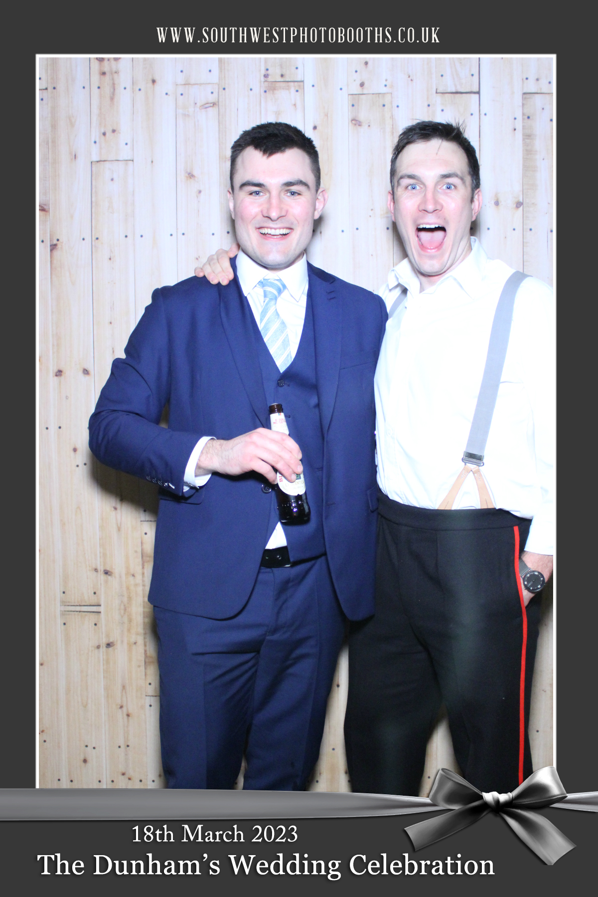 The Dunham’s Wedding Celebration | View more photos from the event at gallery.southwestphotobooths.co.uk/u/SWPB/The-Dunham’s-Wedding-Celebration