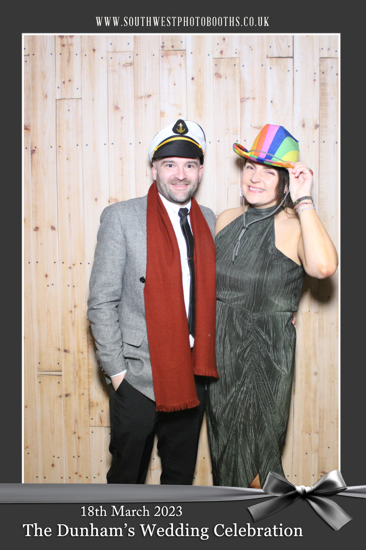 The Dunham’s Wedding Celebration | View more photos from the event at gallery.southwestphotobooths.co.uk/u/SWPB/The-Dunham’s-Wedding-Celebration