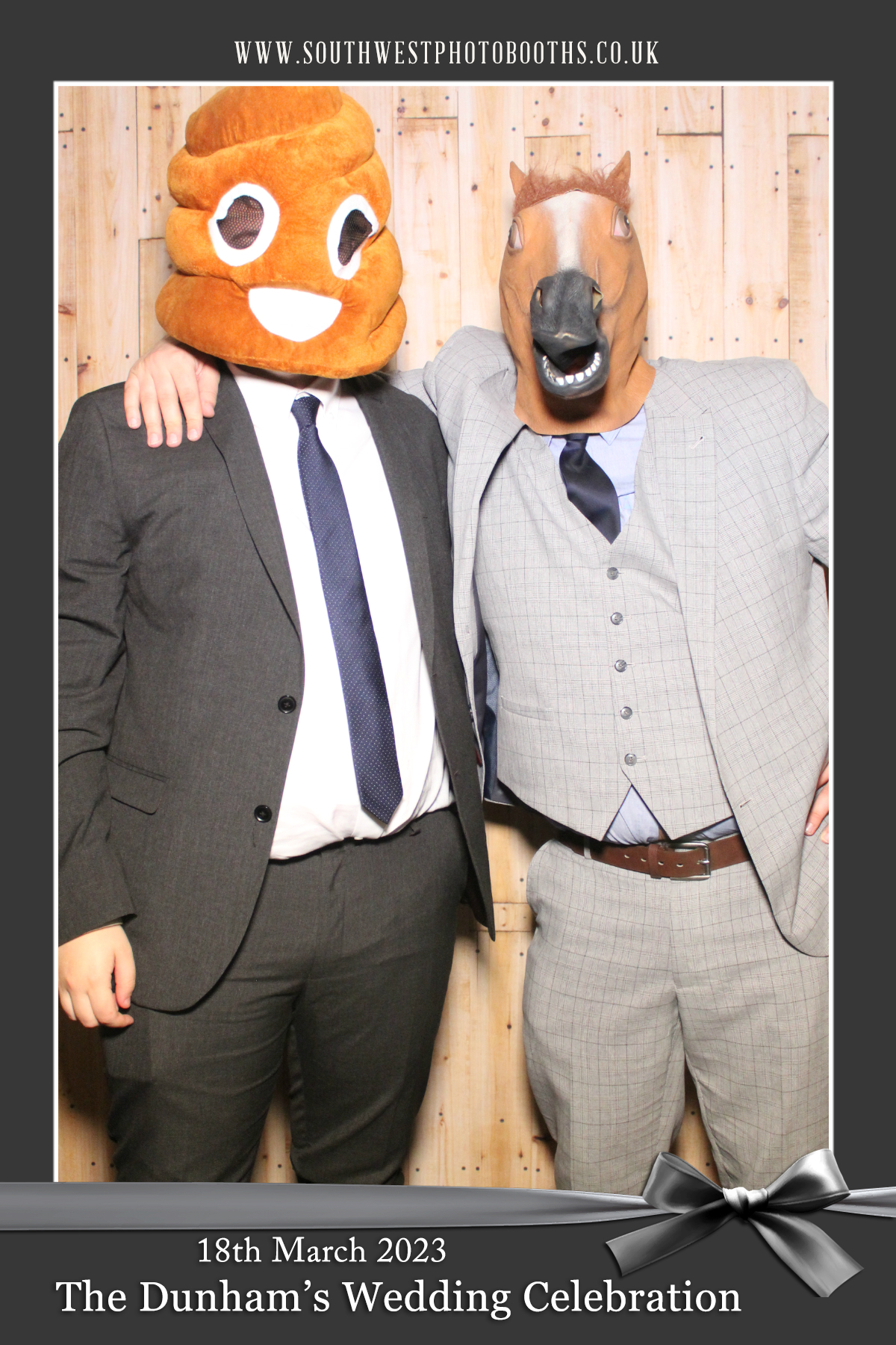 The Dunham’s Wedding Celebration | View more photos from the event at gallery.southwestphotobooths.co.uk/u/SWPB/The-Dunham’s-Wedding-Celebration